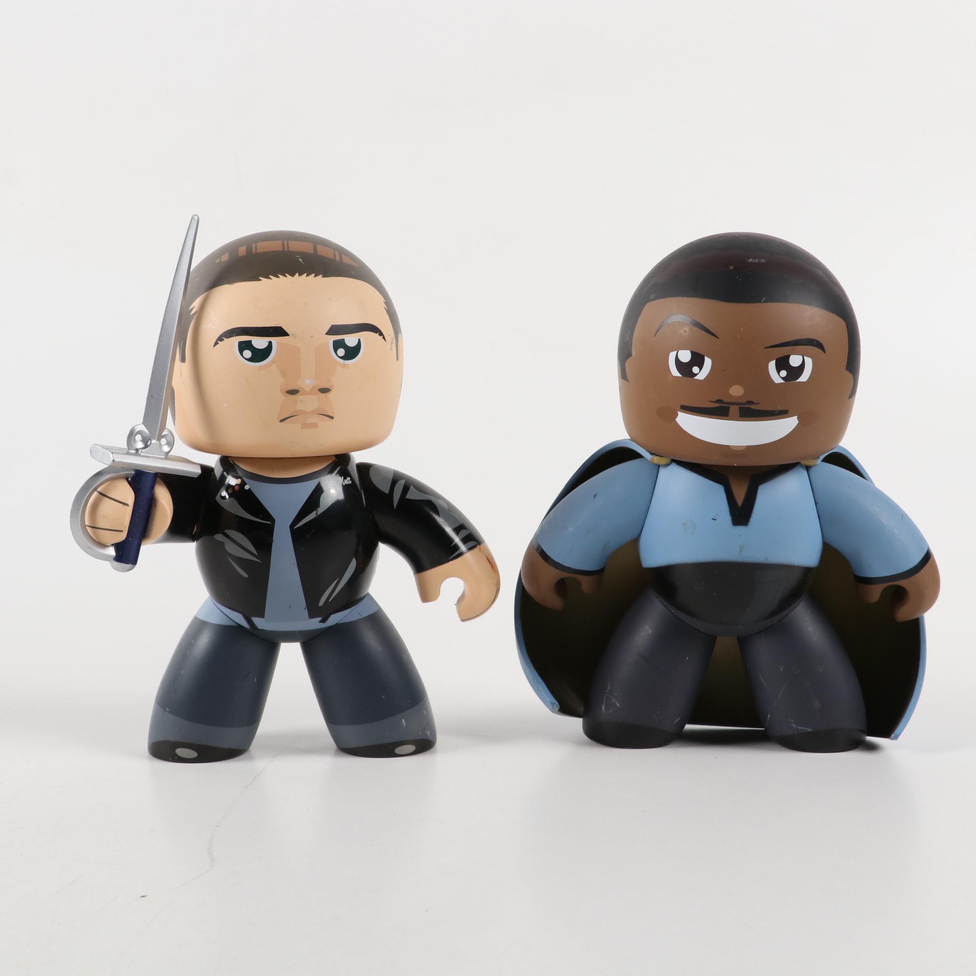 Mighty Muggs Vinyl Figures Including Indiana Jones, Wolverine and Jango Fett