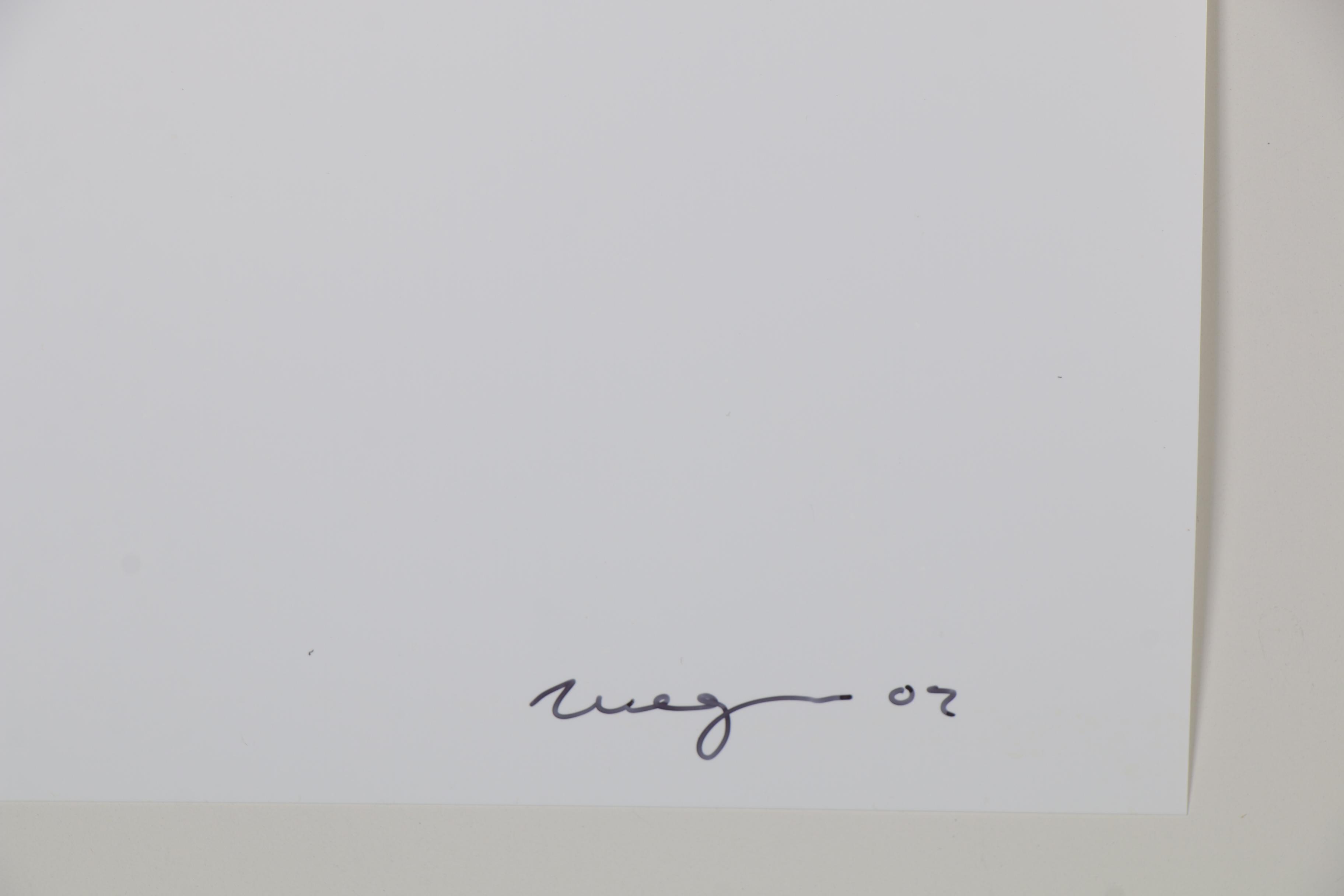 William Wegman Color Photograph "Algae Girl," 2002