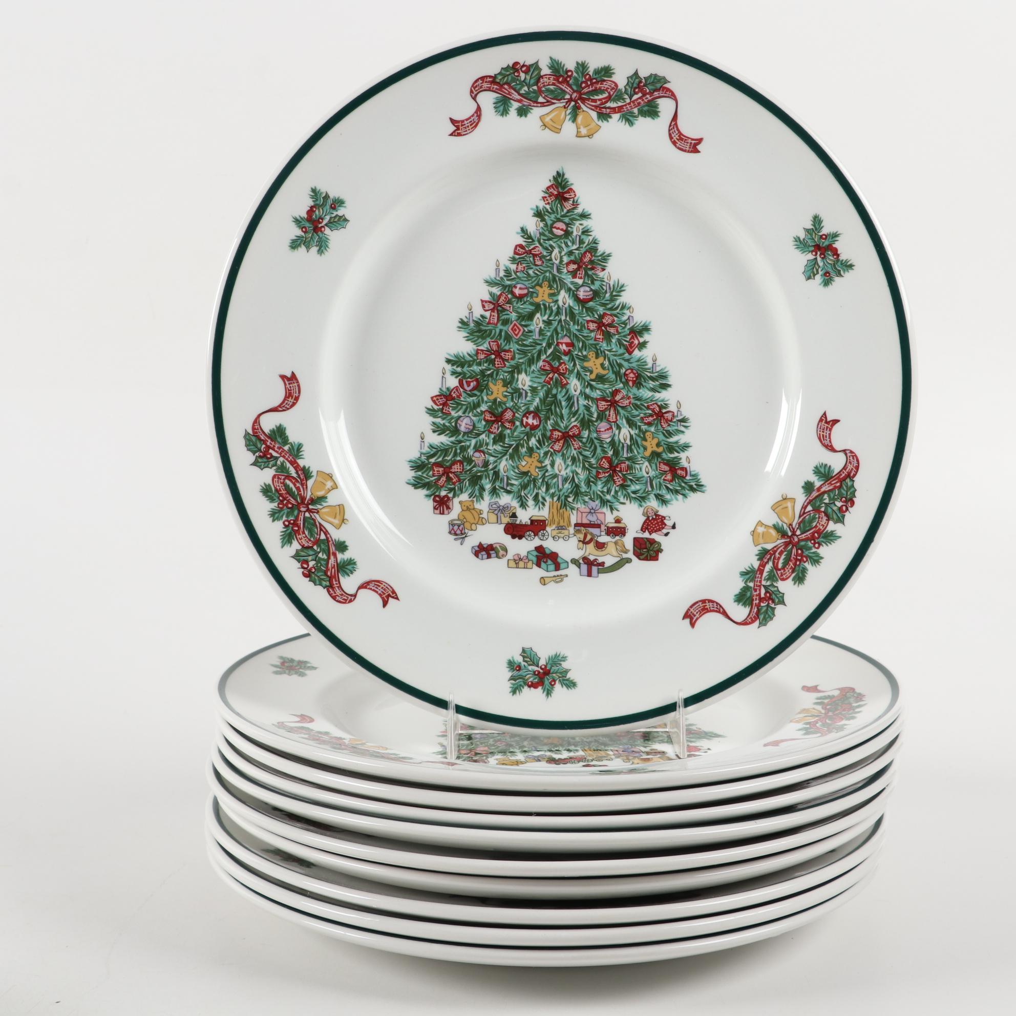 Johnson Bros. "Victorian Christmas" Dinnerware, Late 20th Century