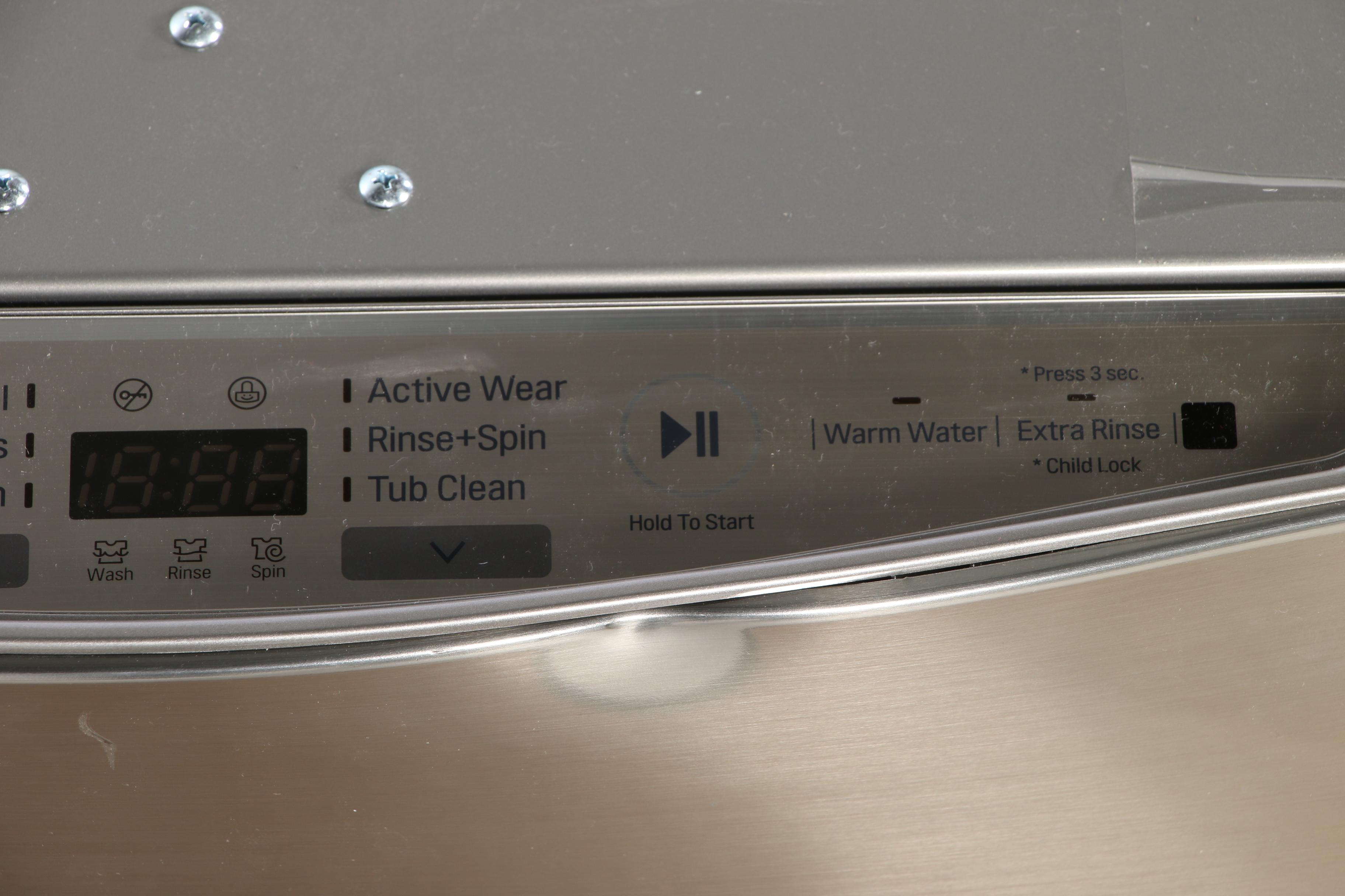 LG Graphite Steel 29" "SideKick" 1.0 Cu. Ft. 6-Cycle Pedestal Washer