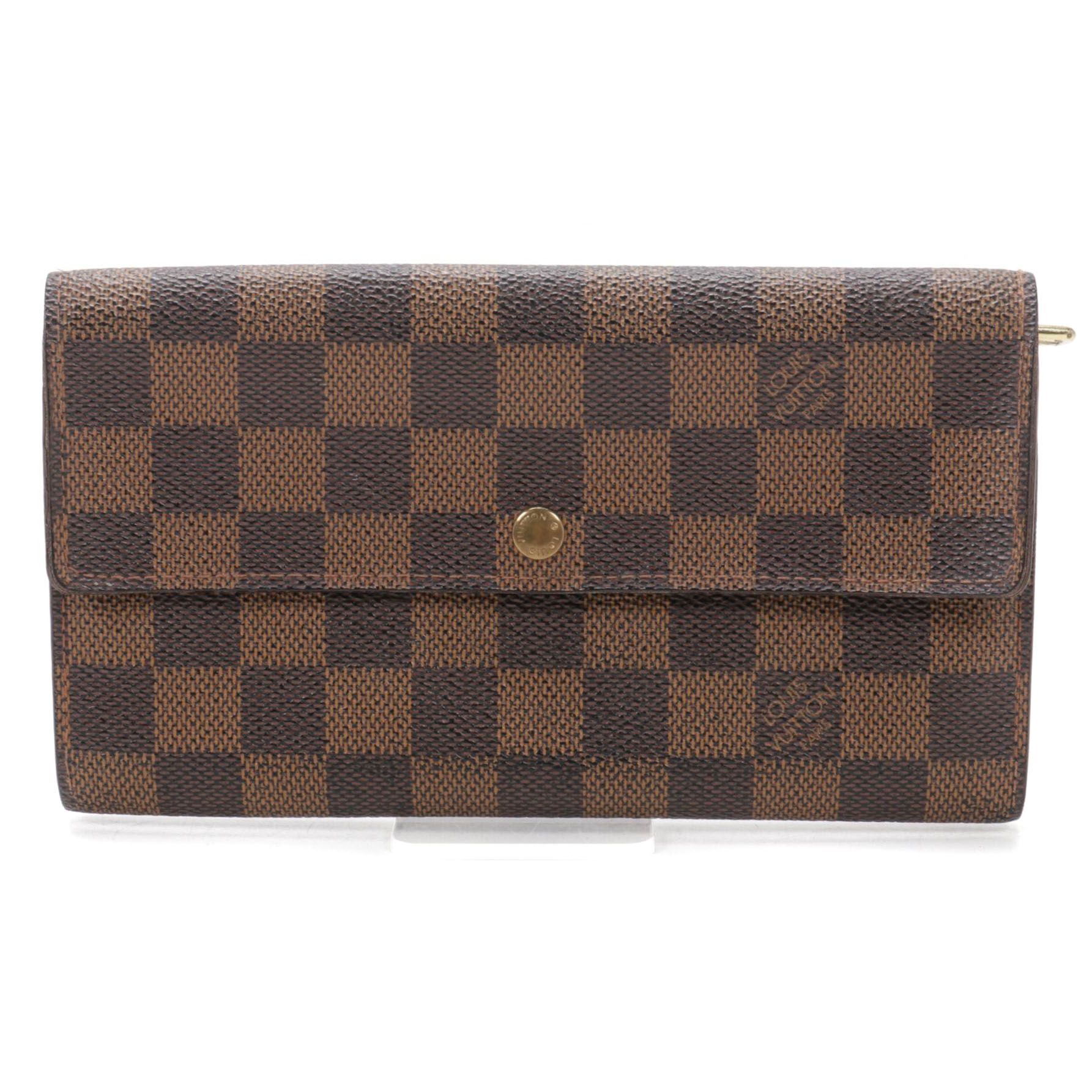 Louis Vuitton Pochette Porte-Monnaie Credit in Damier Ebene Canvas