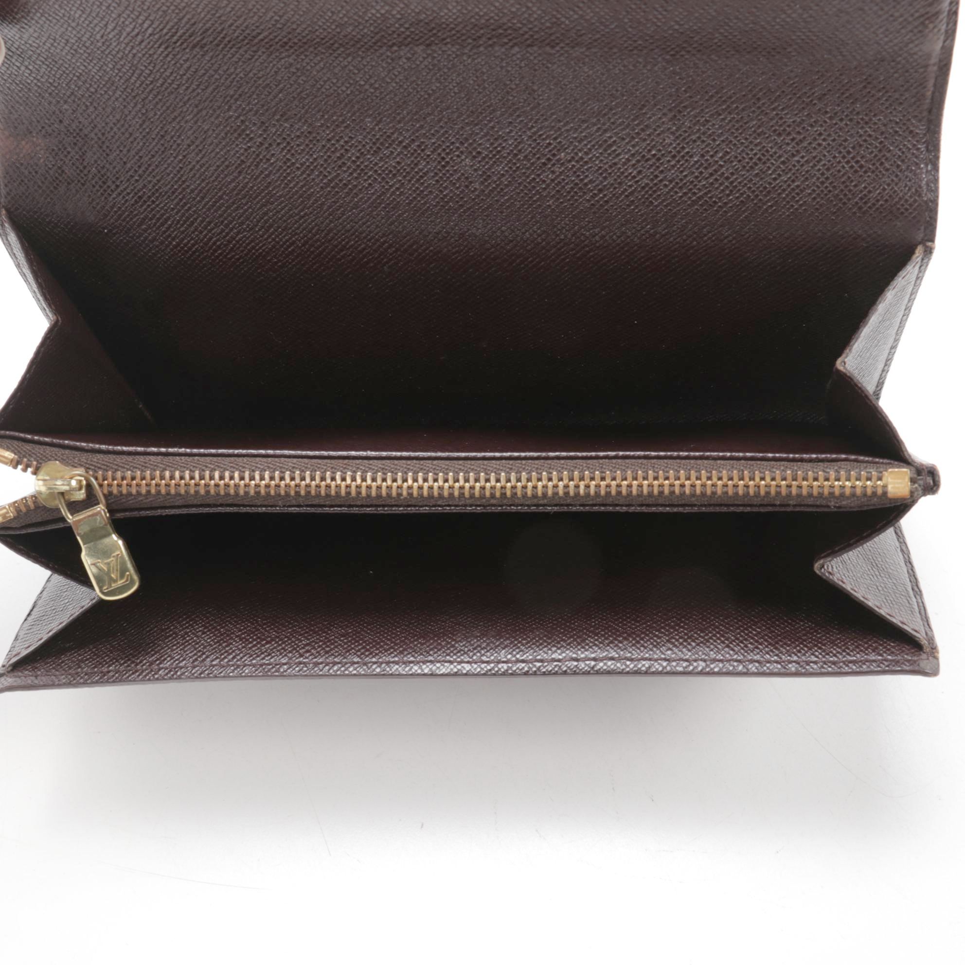 Louis Vuitton Pochette Porte-Monnaie Credit in Damier Ebene Canvas