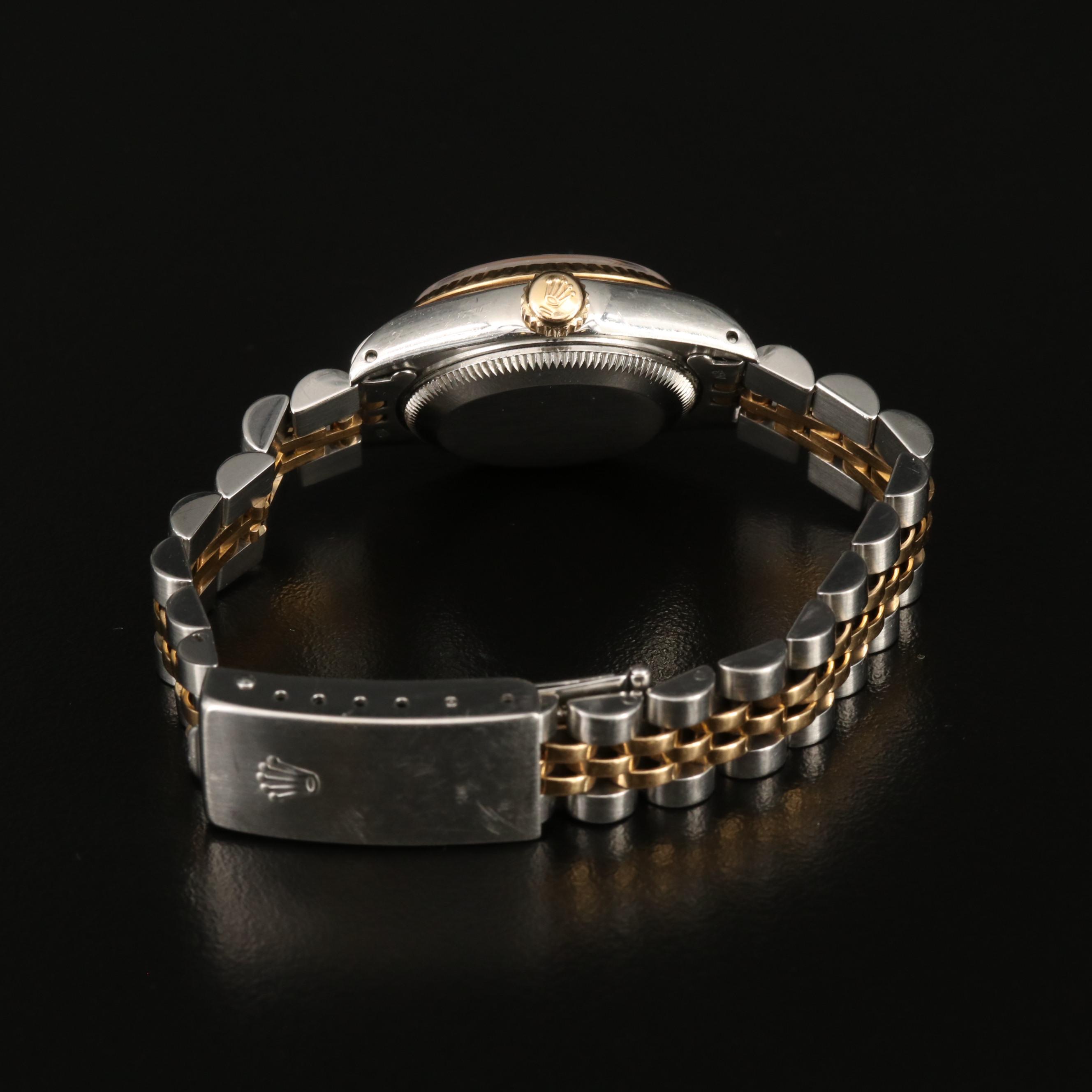 1987 Rolex Datejust 18K Gold and Stainless Steel Automatic Watch