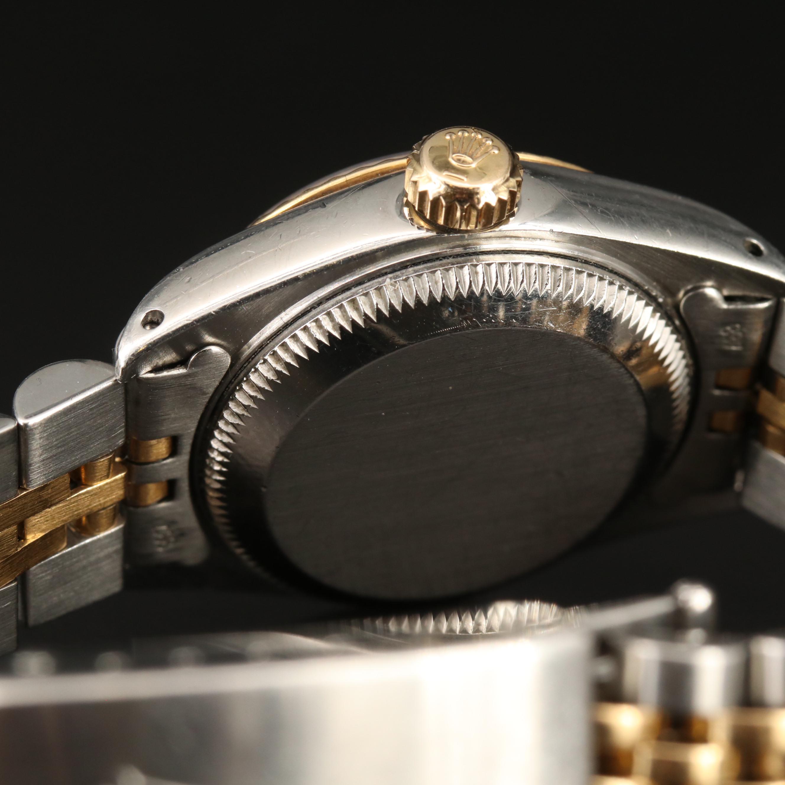 1987 Rolex Datejust 18K Gold and Stainless Steel Automatic Watch