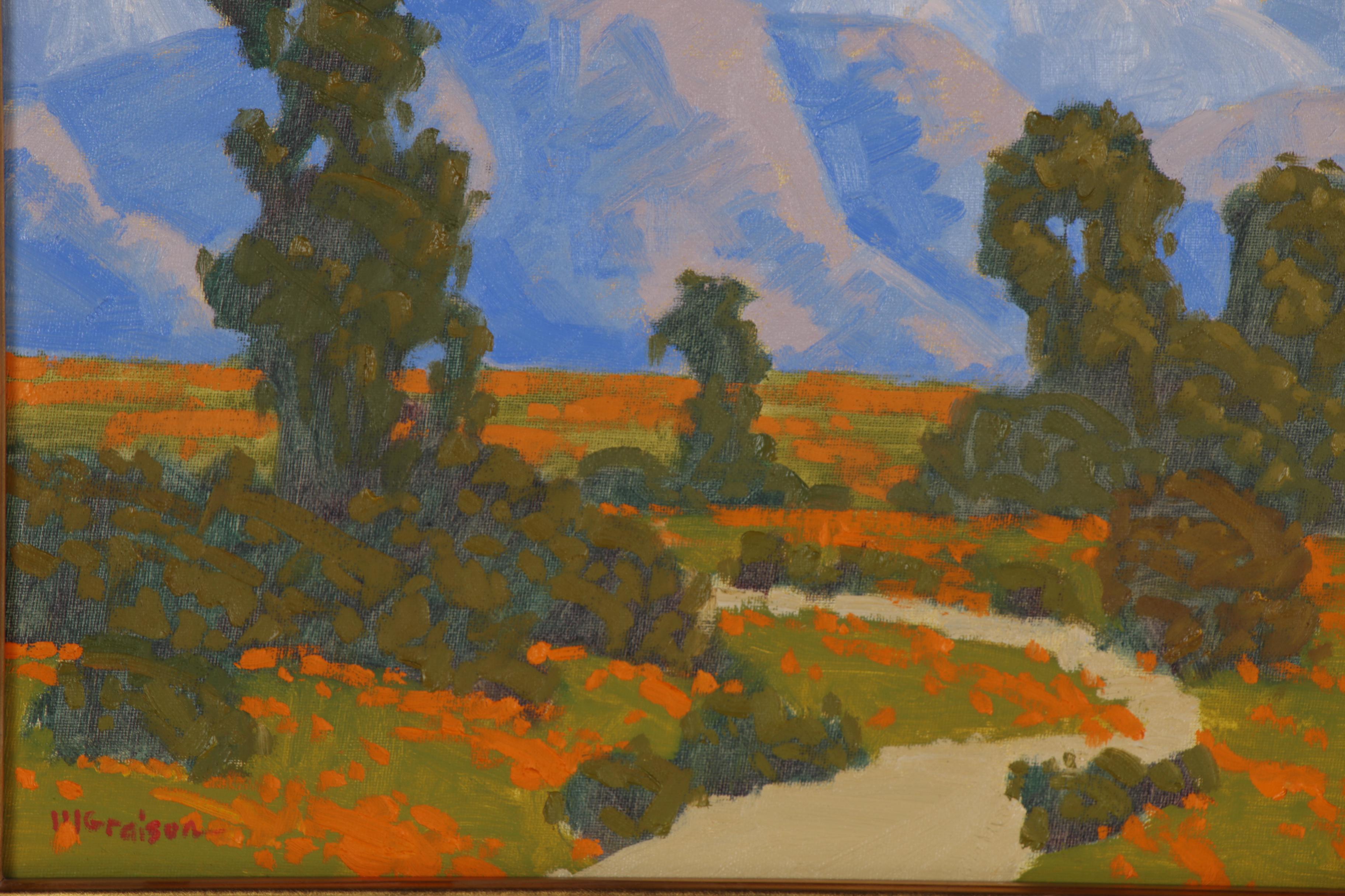 Marc A. Graison Oil Painting "Golden Valley," 2020