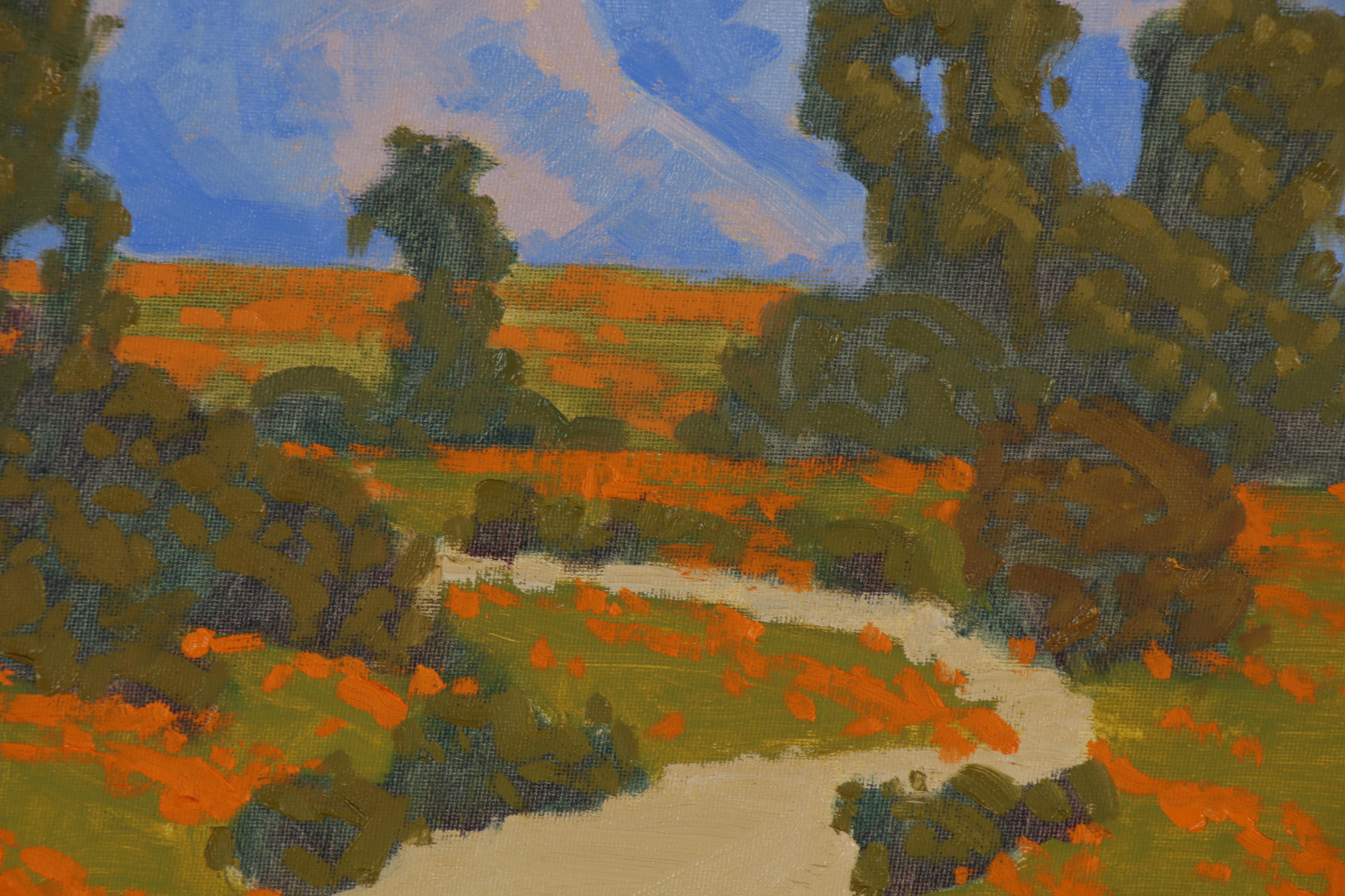 Marc A. Graison Oil Painting "Golden Valley," 2020