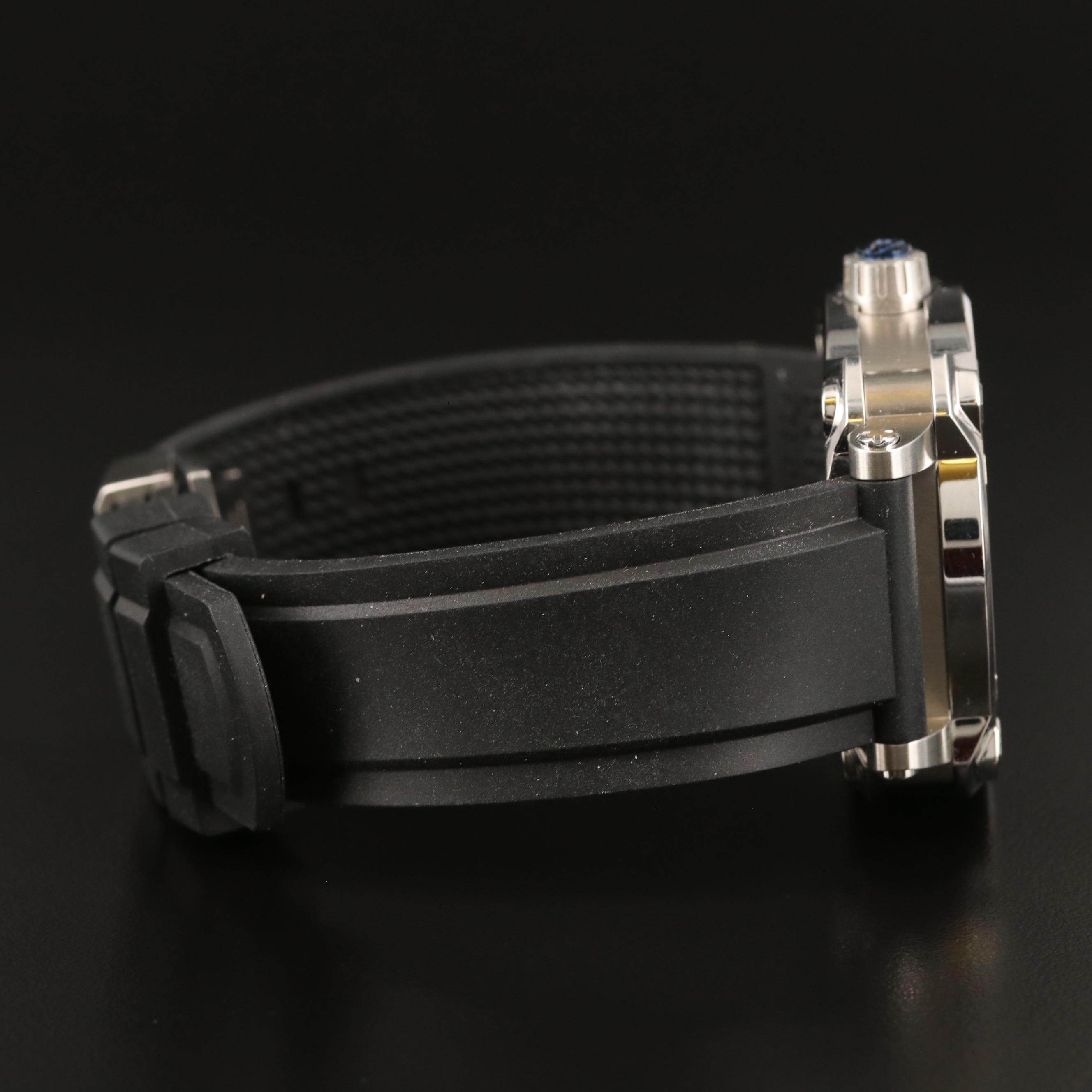 Bulova Accu-Swiss Percheron Stainless Steel Automatic Watch