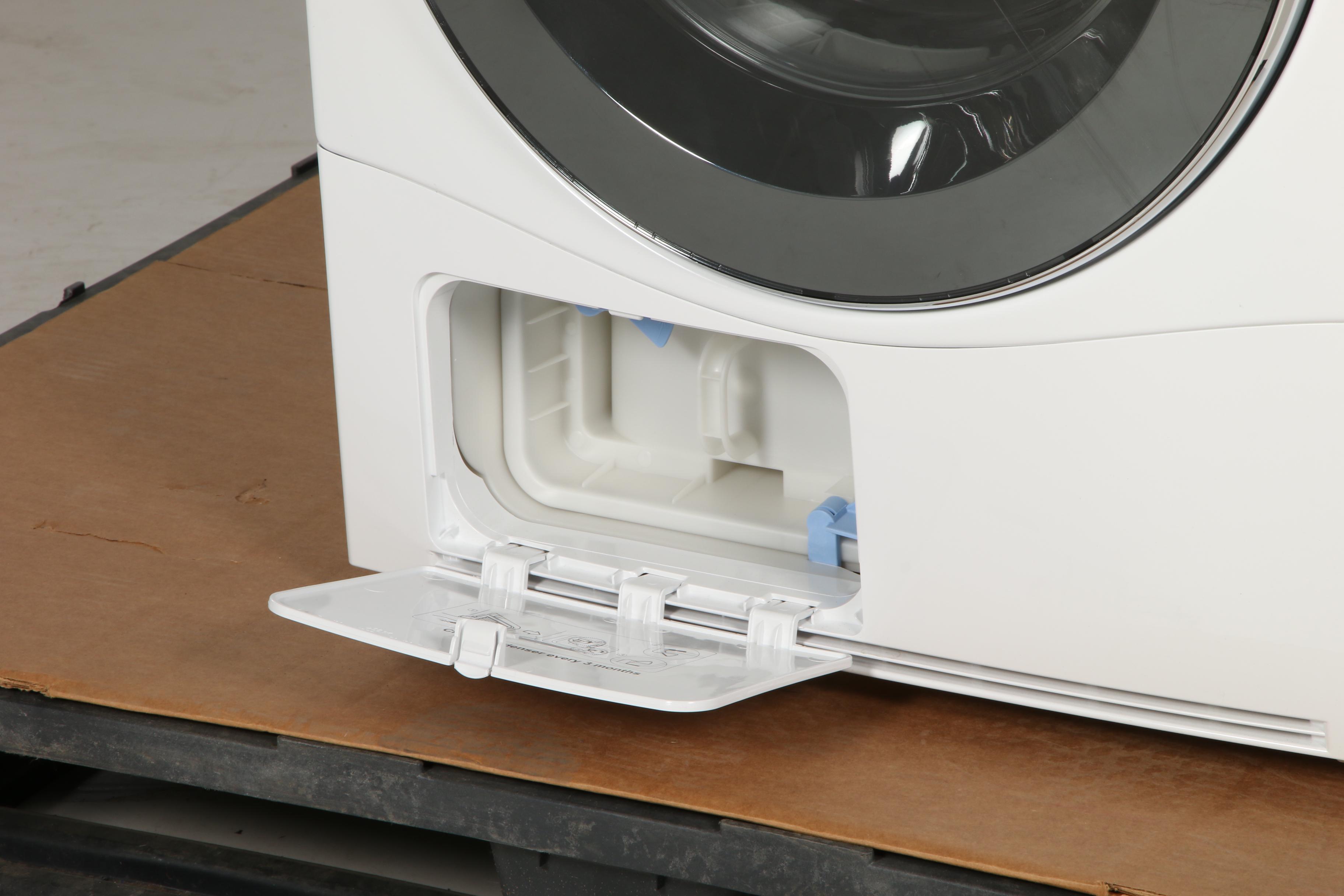 LG White 4.2 Cu. Ft. 14-Cycle Compact Electric Dryer