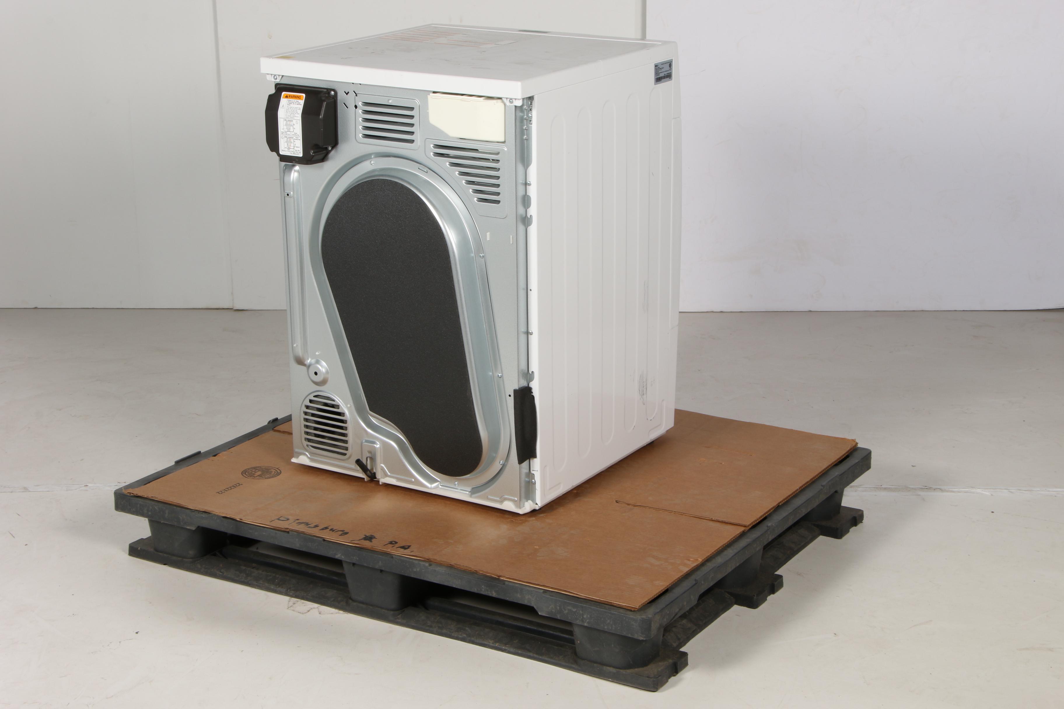 LG White 4.2 Cu. Ft. 14-Cycle Compact Electric Dryer