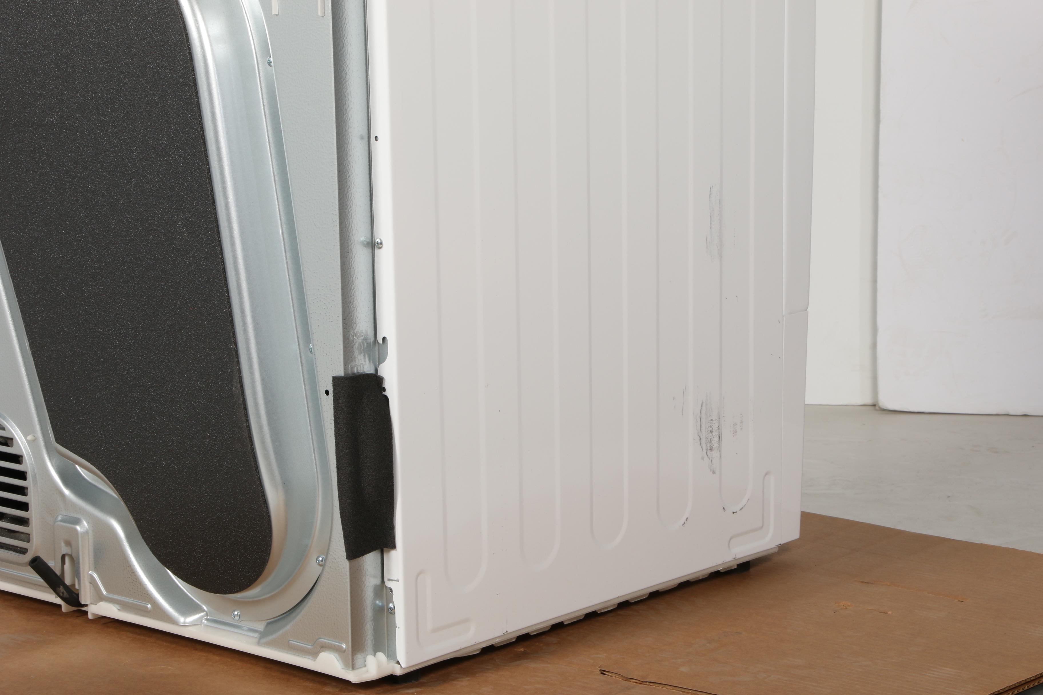 LG White 4.2 Cu. Ft. 14-Cycle Compact Electric Dryer