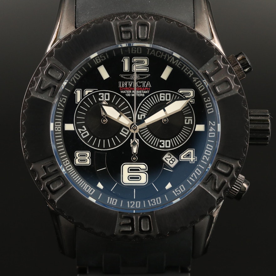 Invicta Sea Spider Chronograph Stainless Steel Quartz Wristwatch
