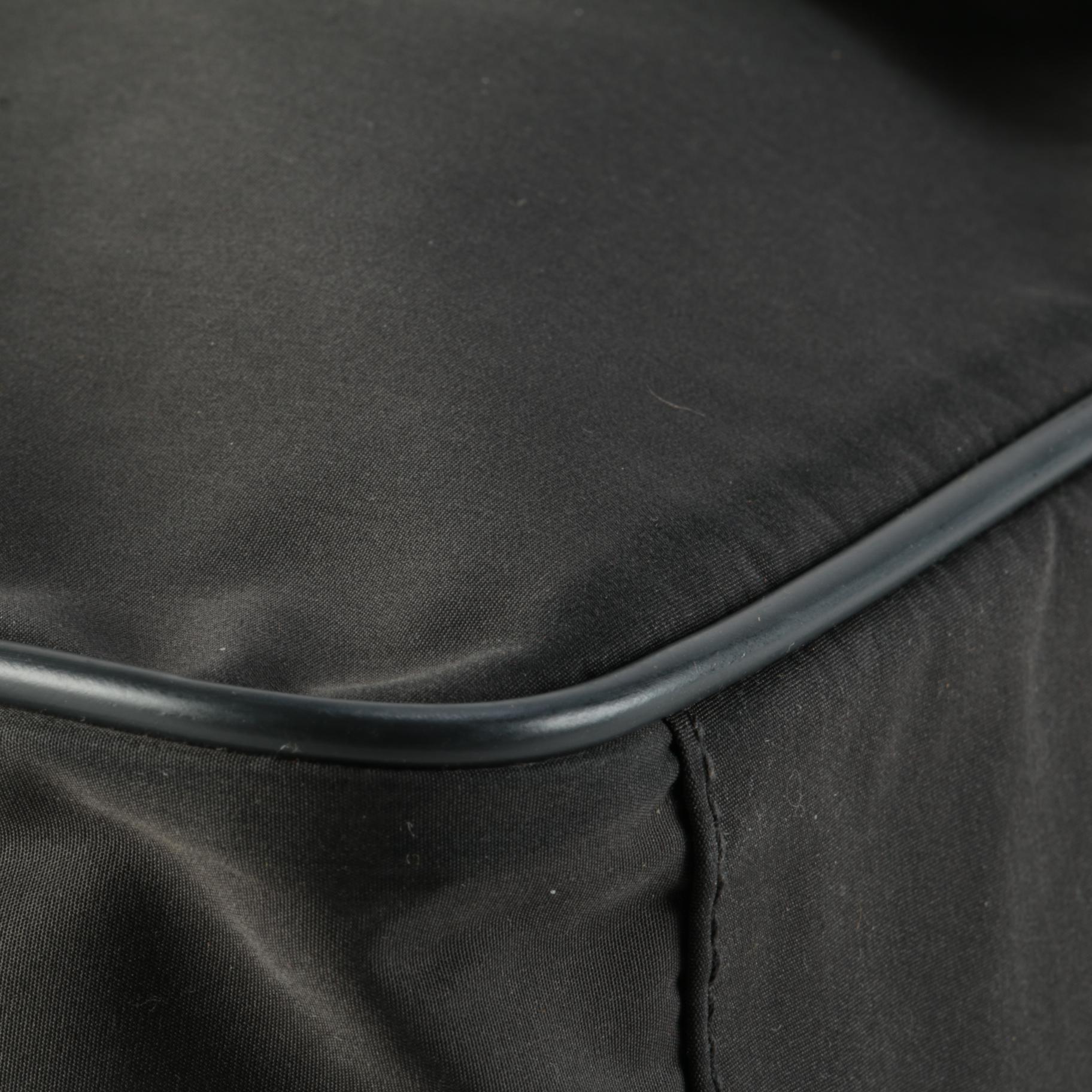 Prada Sport Linea Rossa Two-Zip Messenger Shoulder Bag in Grey Nylon