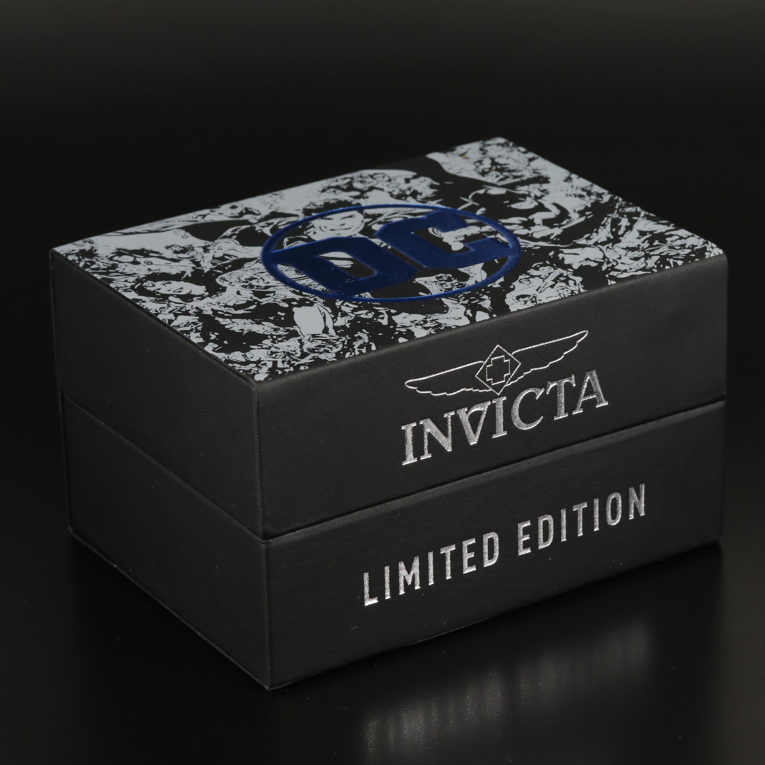 Invicta DC Comics Wonder Woman Limited Edition Stainless Steel Watch