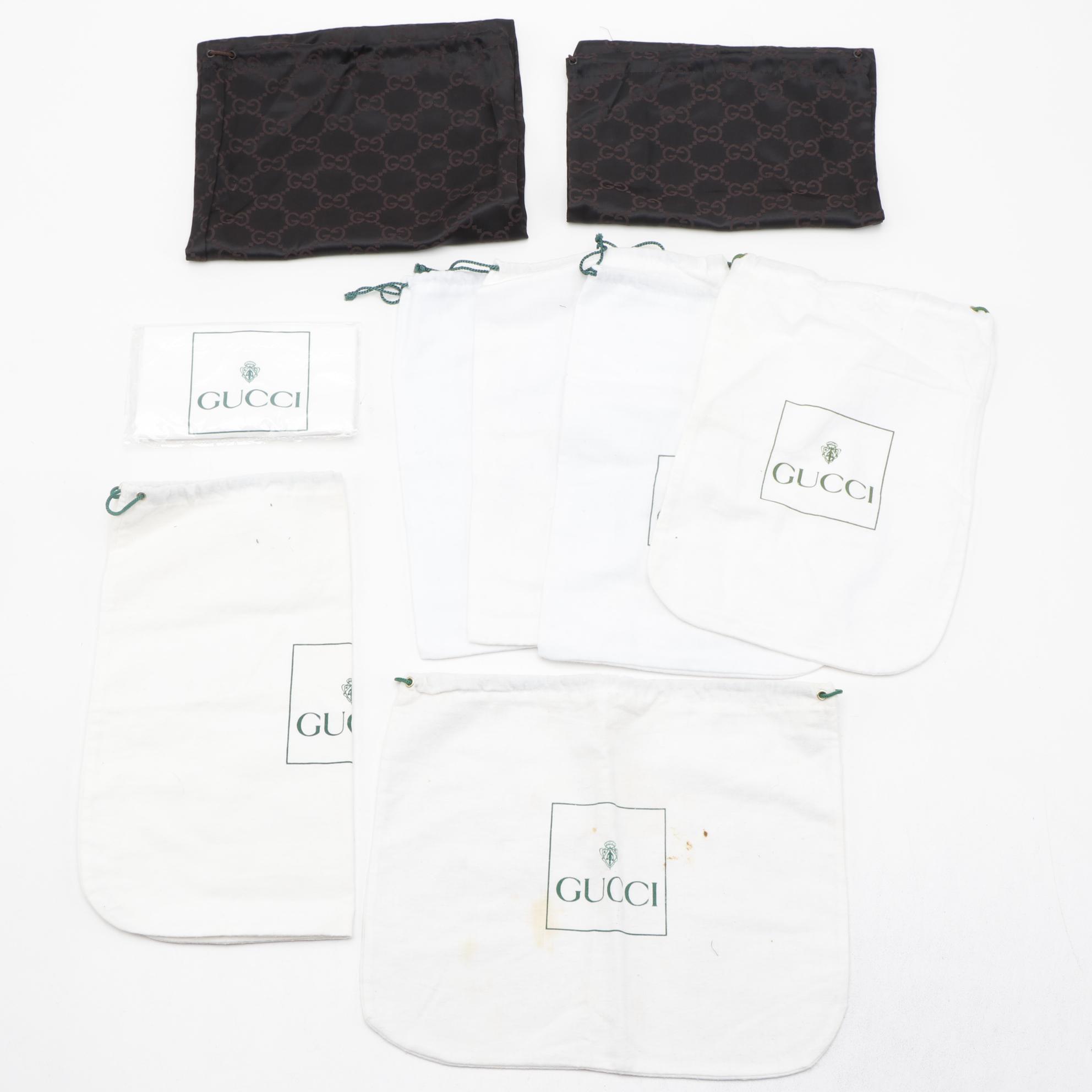 Chanel, Gucci, Prada, Dior, Cartier, and More Retail Bags, Boxes, and Dust Bags