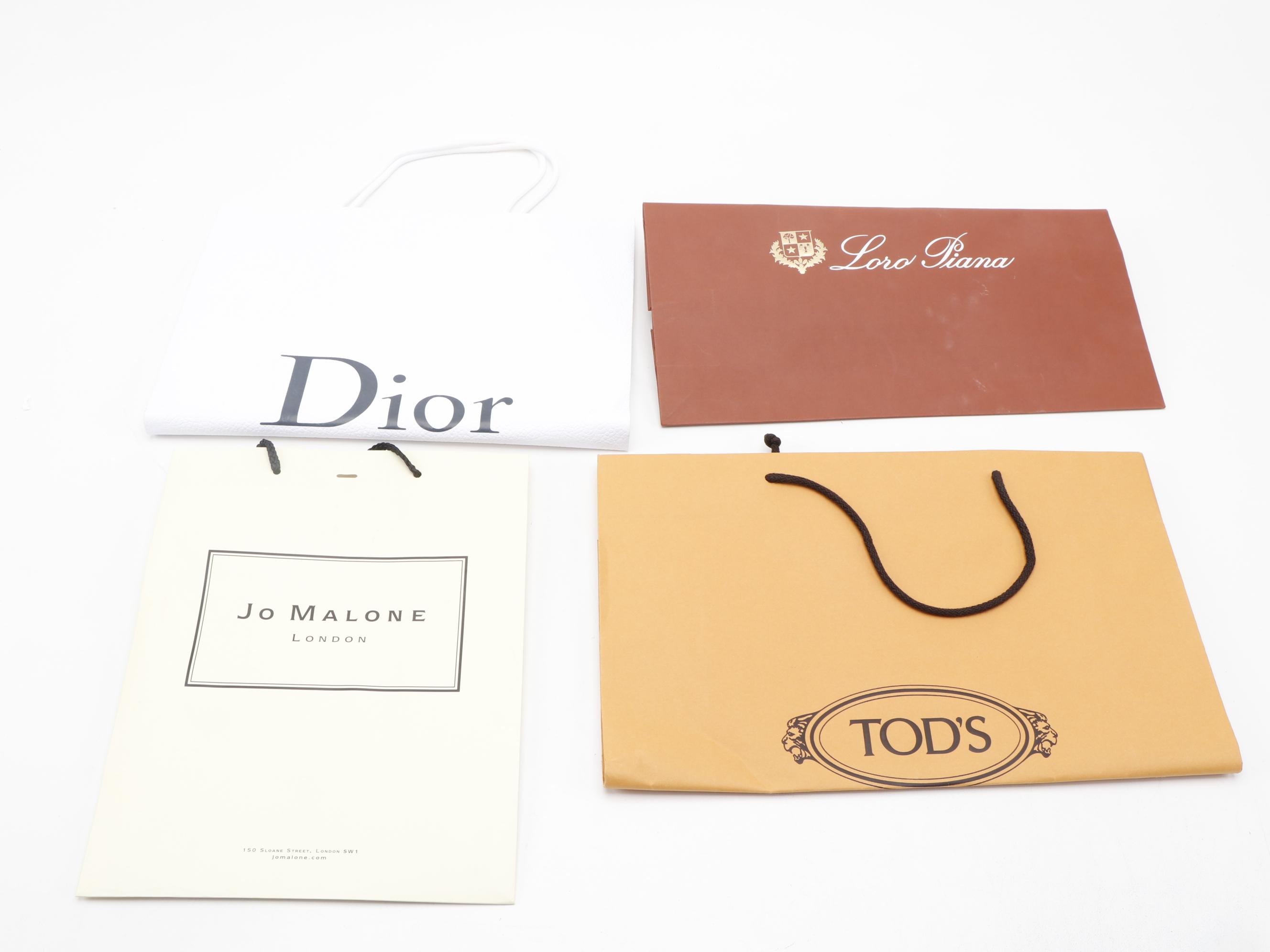 Chanel, Gucci, Prada, Dior, Cartier, and More Retail Bags, Boxes, and Dust Bags