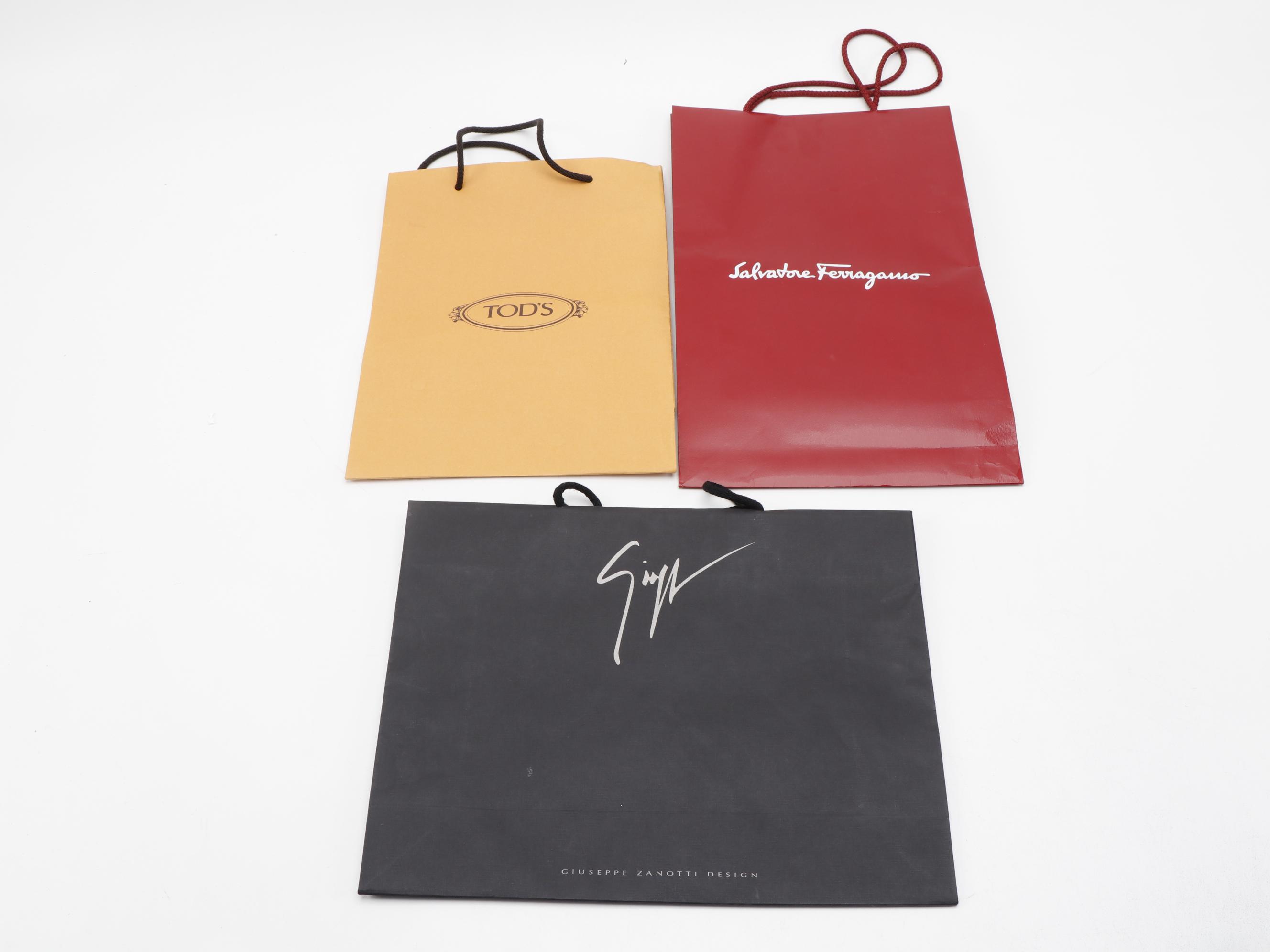 Chanel, Gucci, Prada, Dior, Cartier, and More Retail Bags, Boxes, and Dust Bags