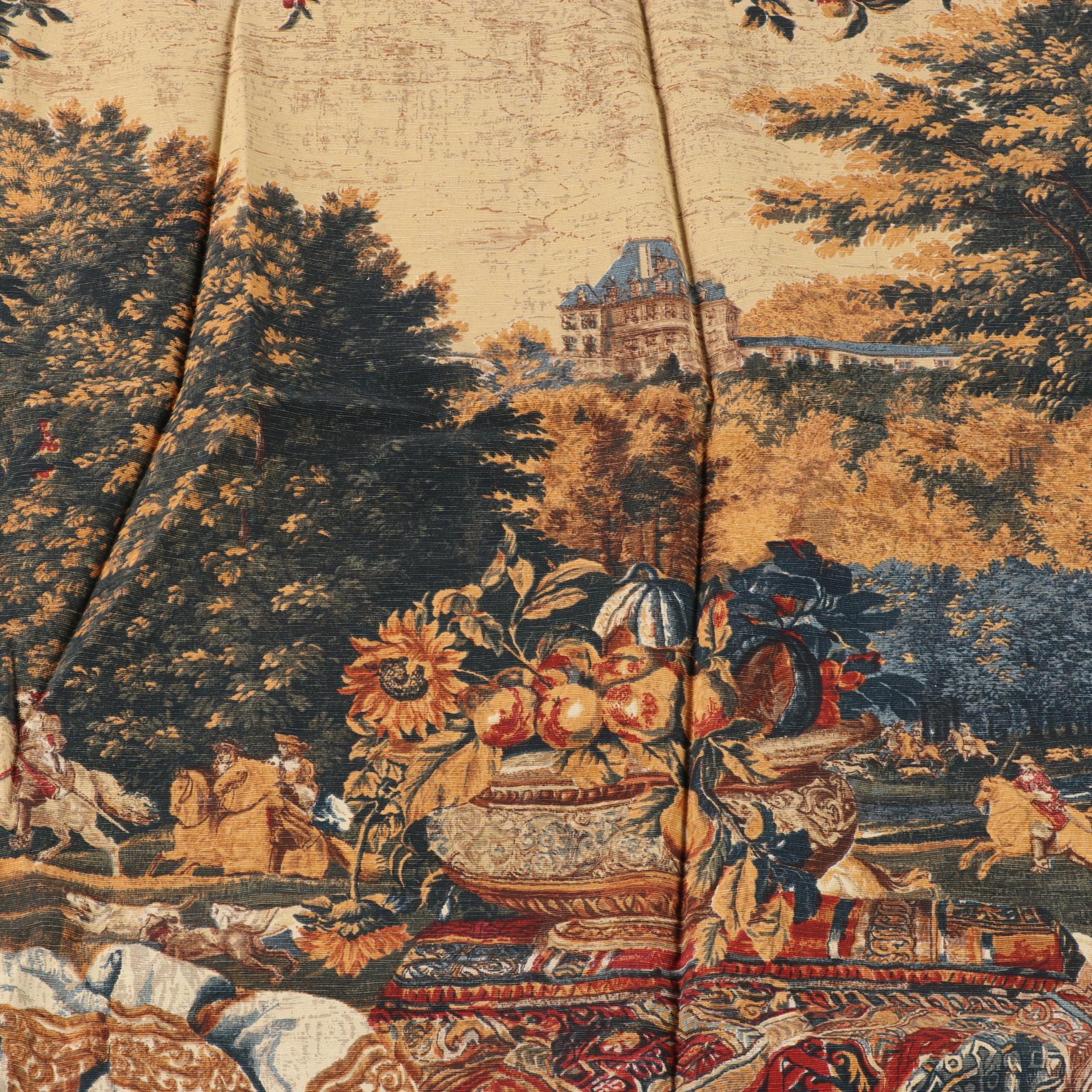 Editions d'Art de Rambouillet Printed Reproduction Tapestry after "Versailles"