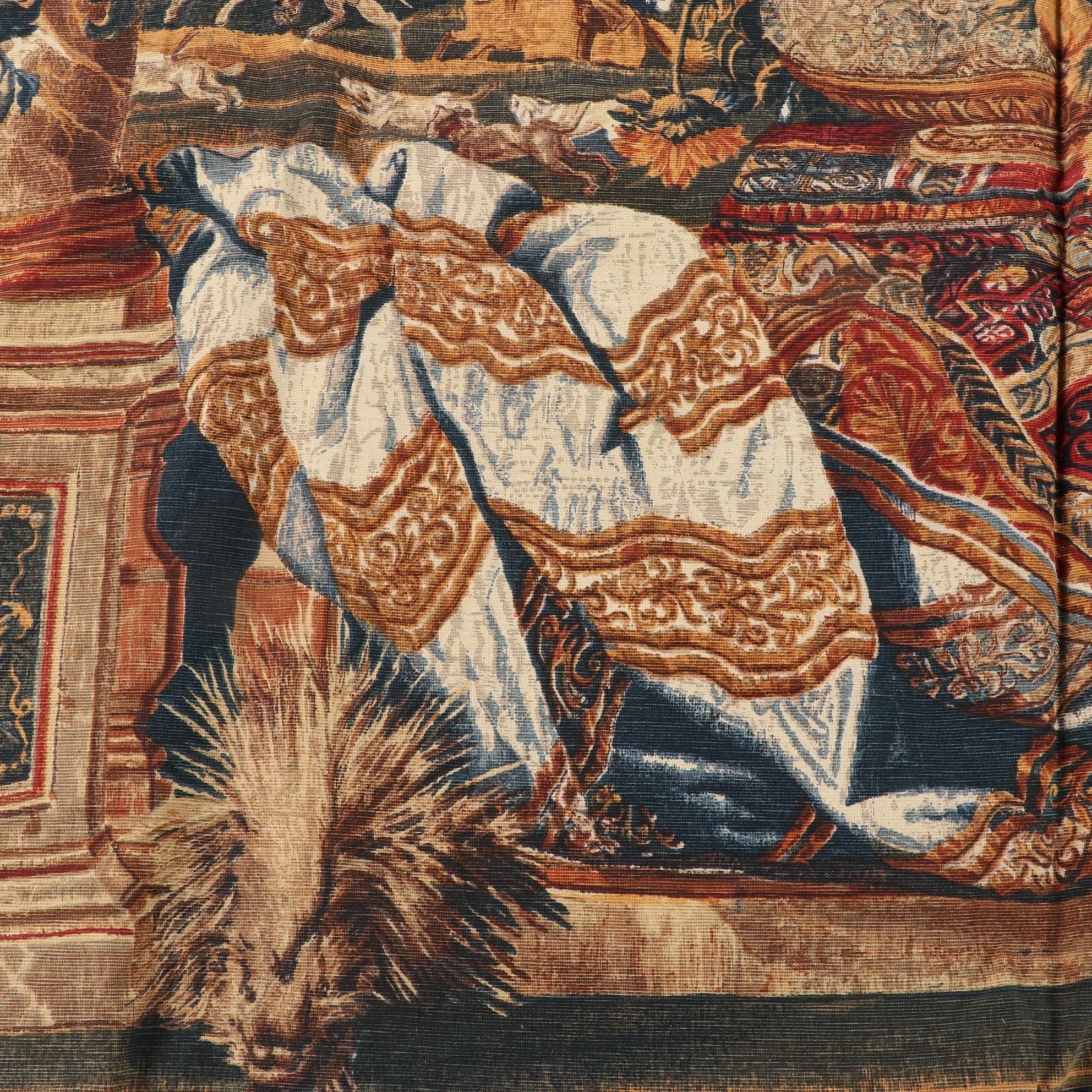 Editions d'Art de Rambouillet Printed Reproduction Tapestry after "Versailles"