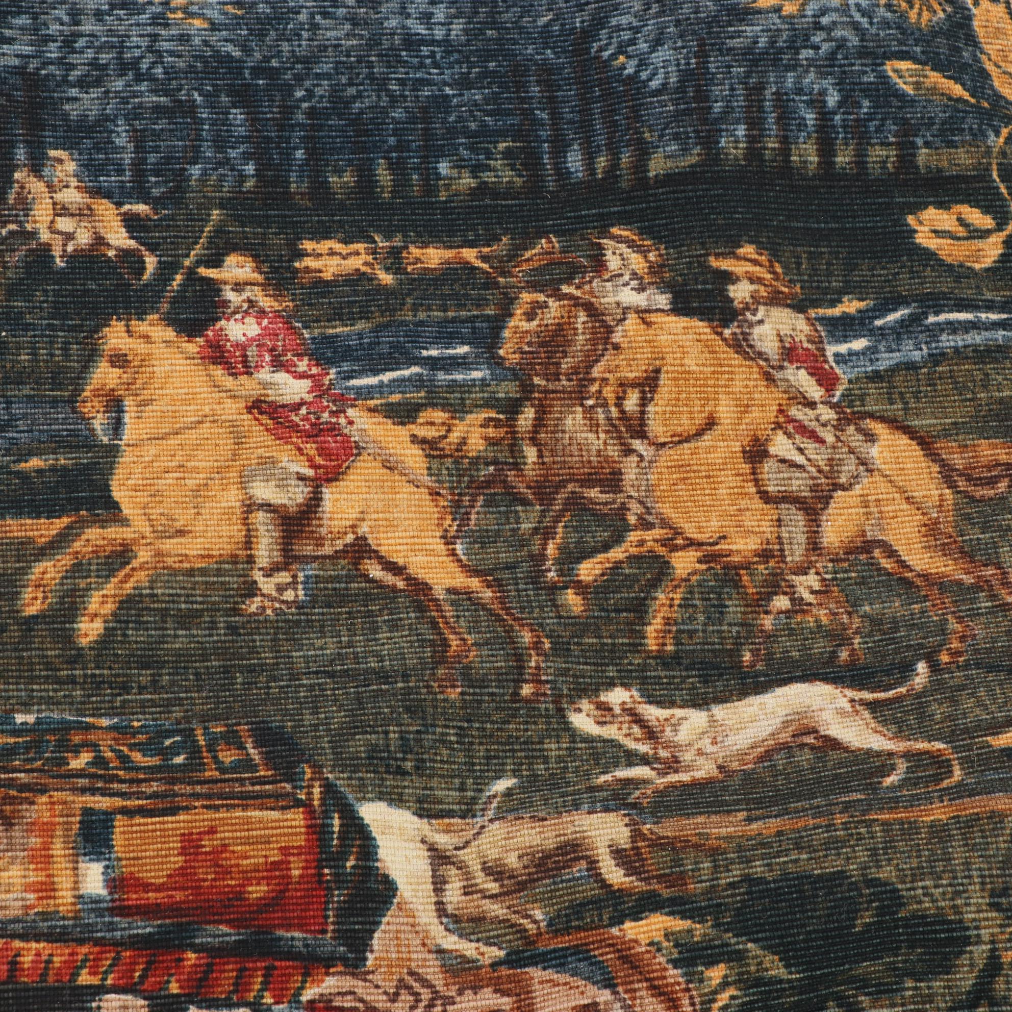 Editions d'Art de Rambouillet Printed Reproduction Tapestry after "Versailles"