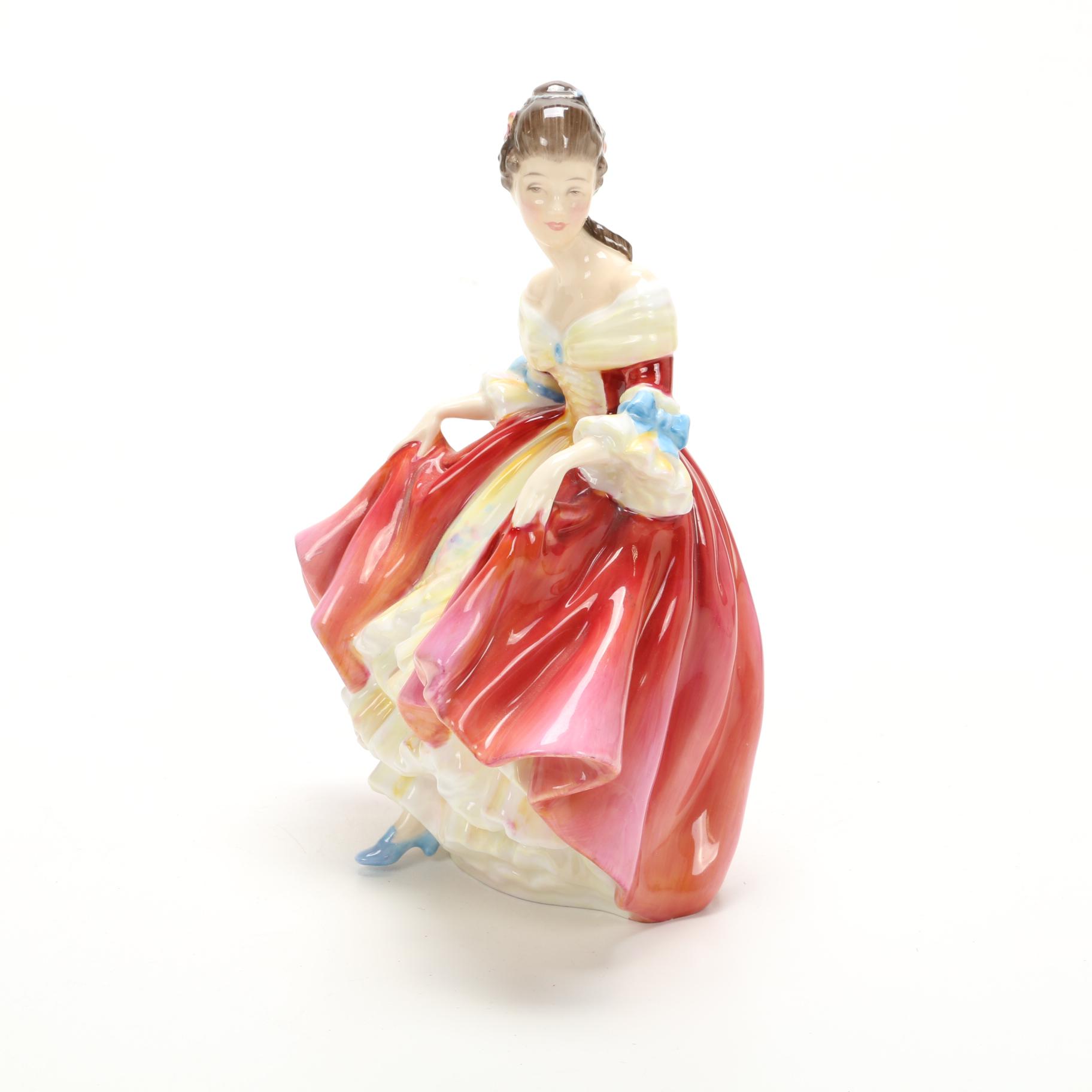 Royal Doulton "Marie" and "Southern Belle" Bone China Figurines