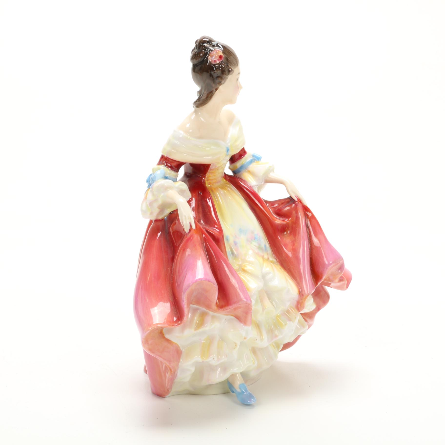 Royal Doulton "Marie" and "Southern Belle" Bone China Figurines