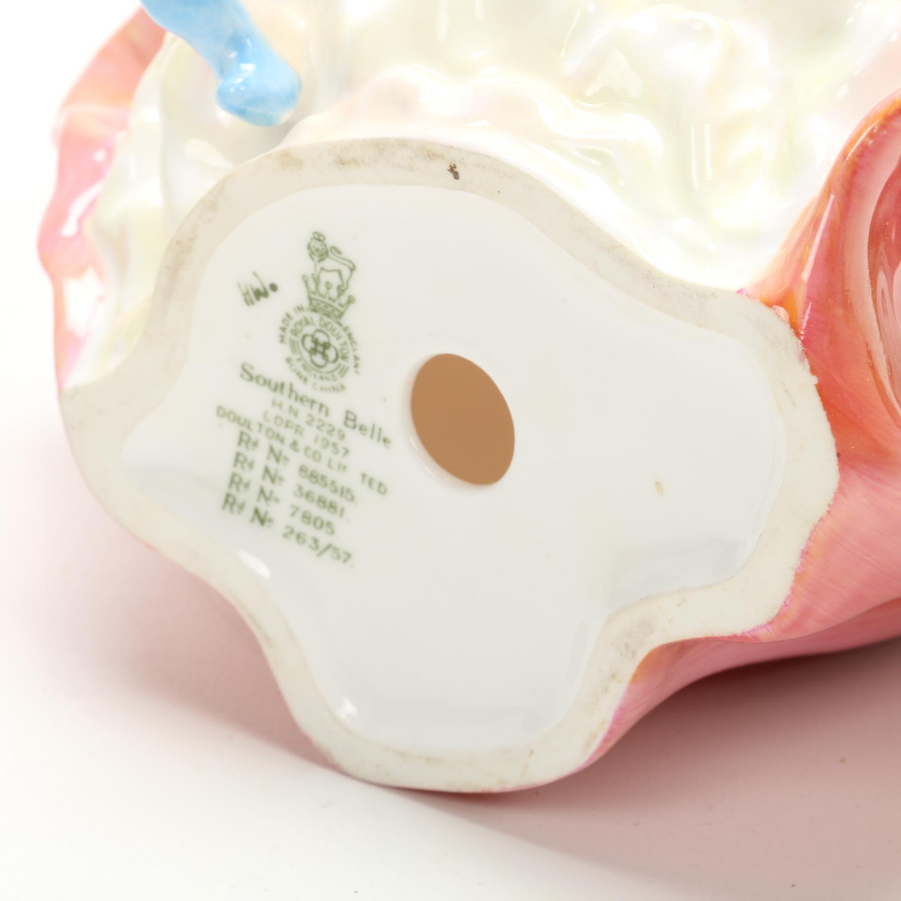 Royal Doulton "Marie" and "Southern Belle" Bone China Figurines