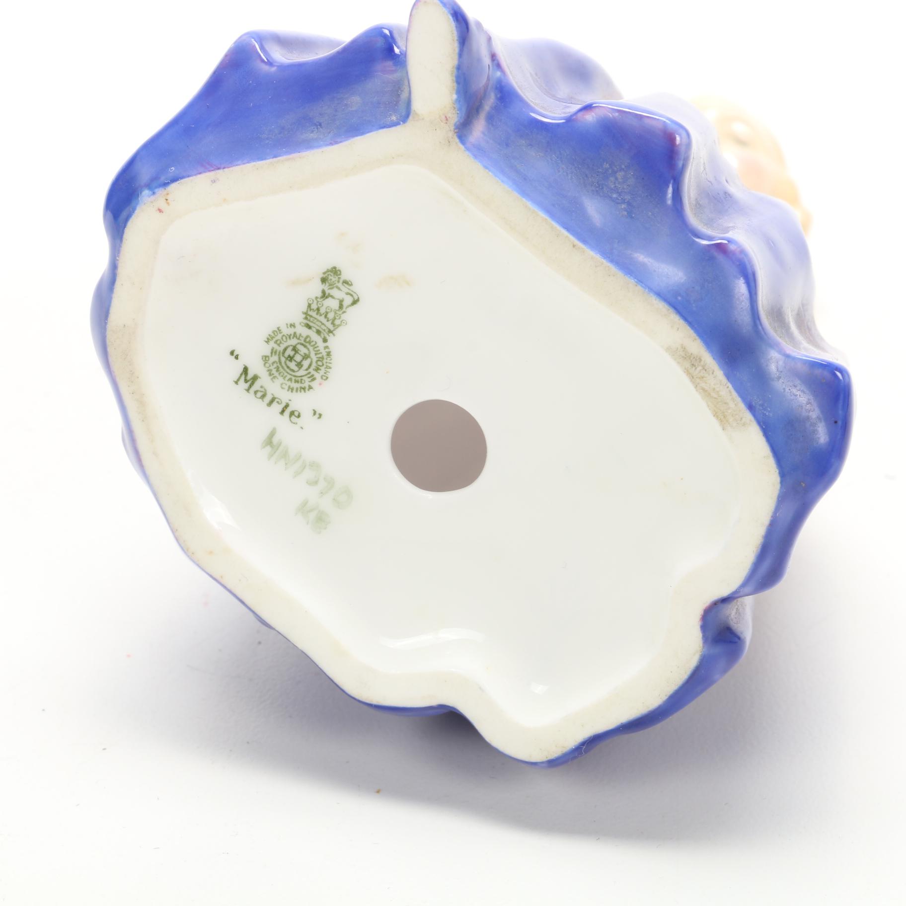 Royal Doulton "Marie" and "Southern Belle" Bone China Figurines