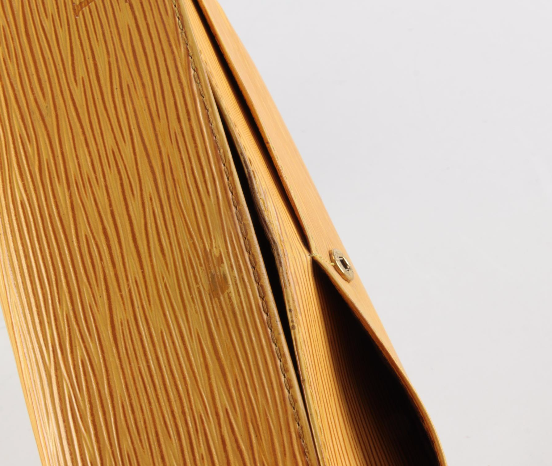 Modified Louis Vuitton Sarah Porte-Tresor Wallet in Mandarin Epi Leather