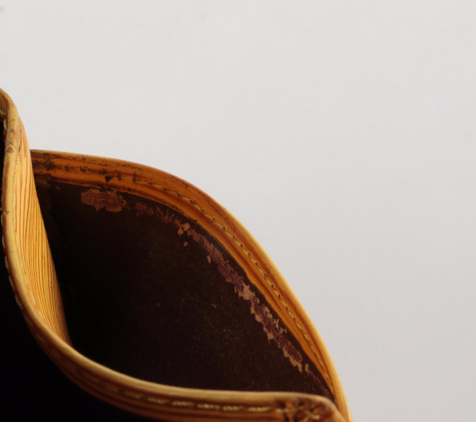 Modified Louis Vuitton Sarah Porte-Tresor Wallet in Mandarin Epi Leather