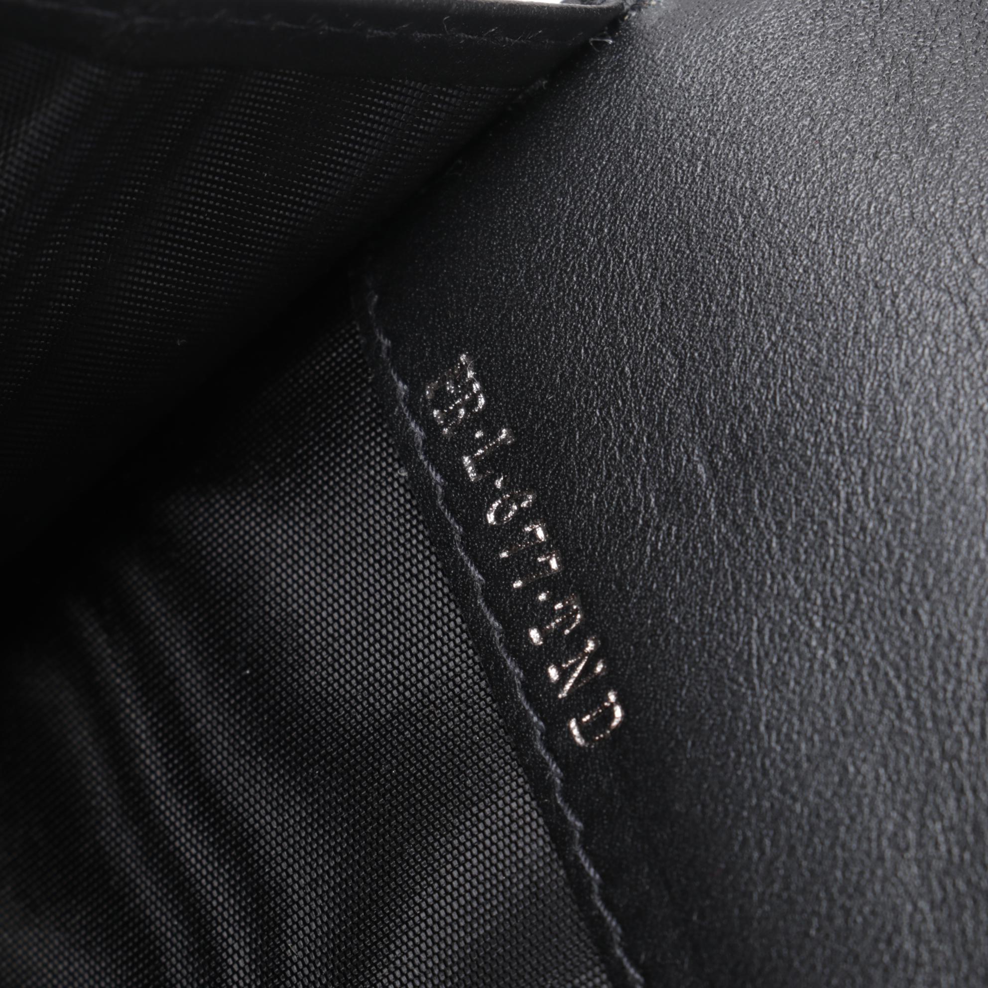 Valentino Garavani Travel Document Case in Camouflage Leather and Canvas