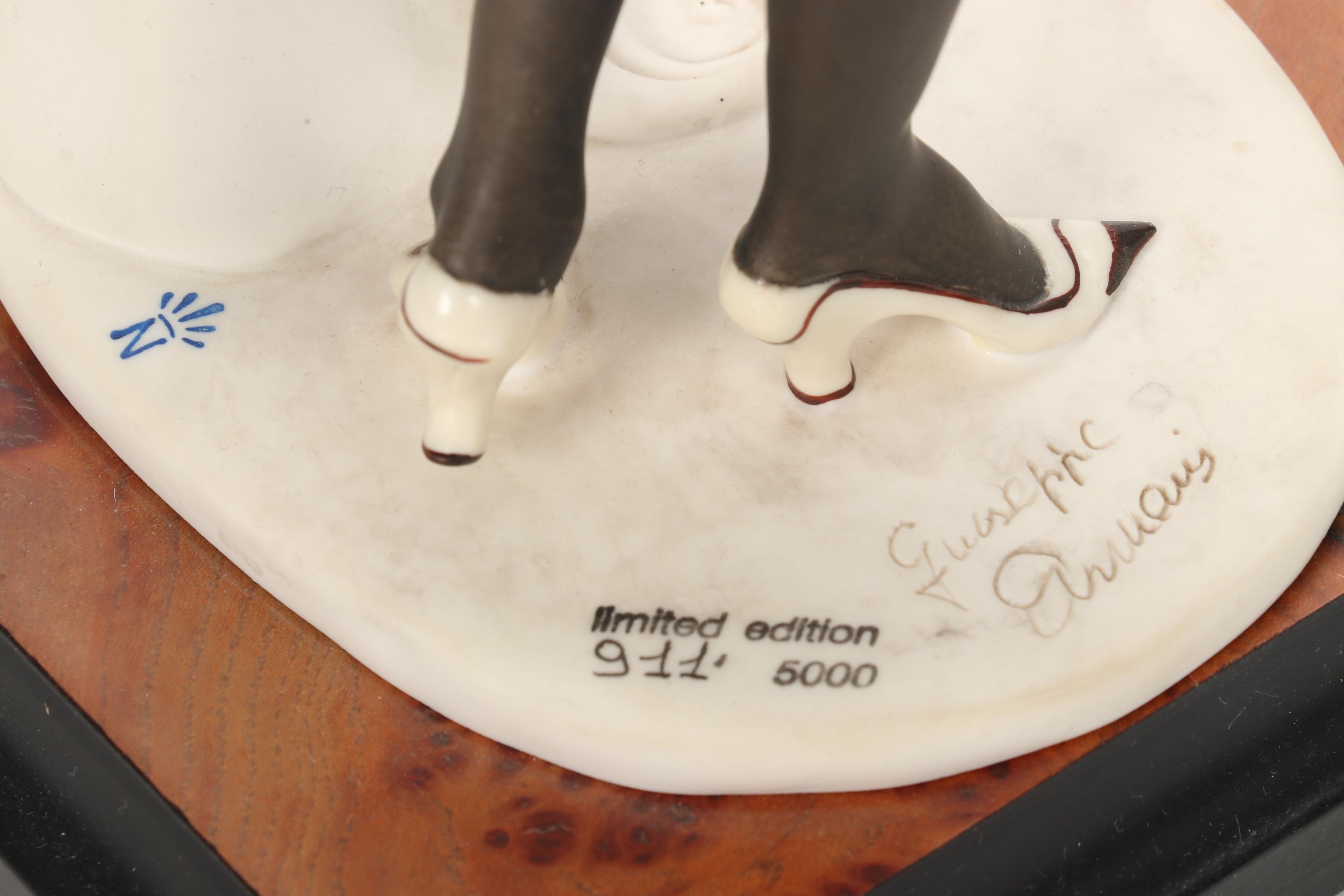 Giuseppe Armani Limited Edition "Black Lady with Elephant" Porcelain Figure