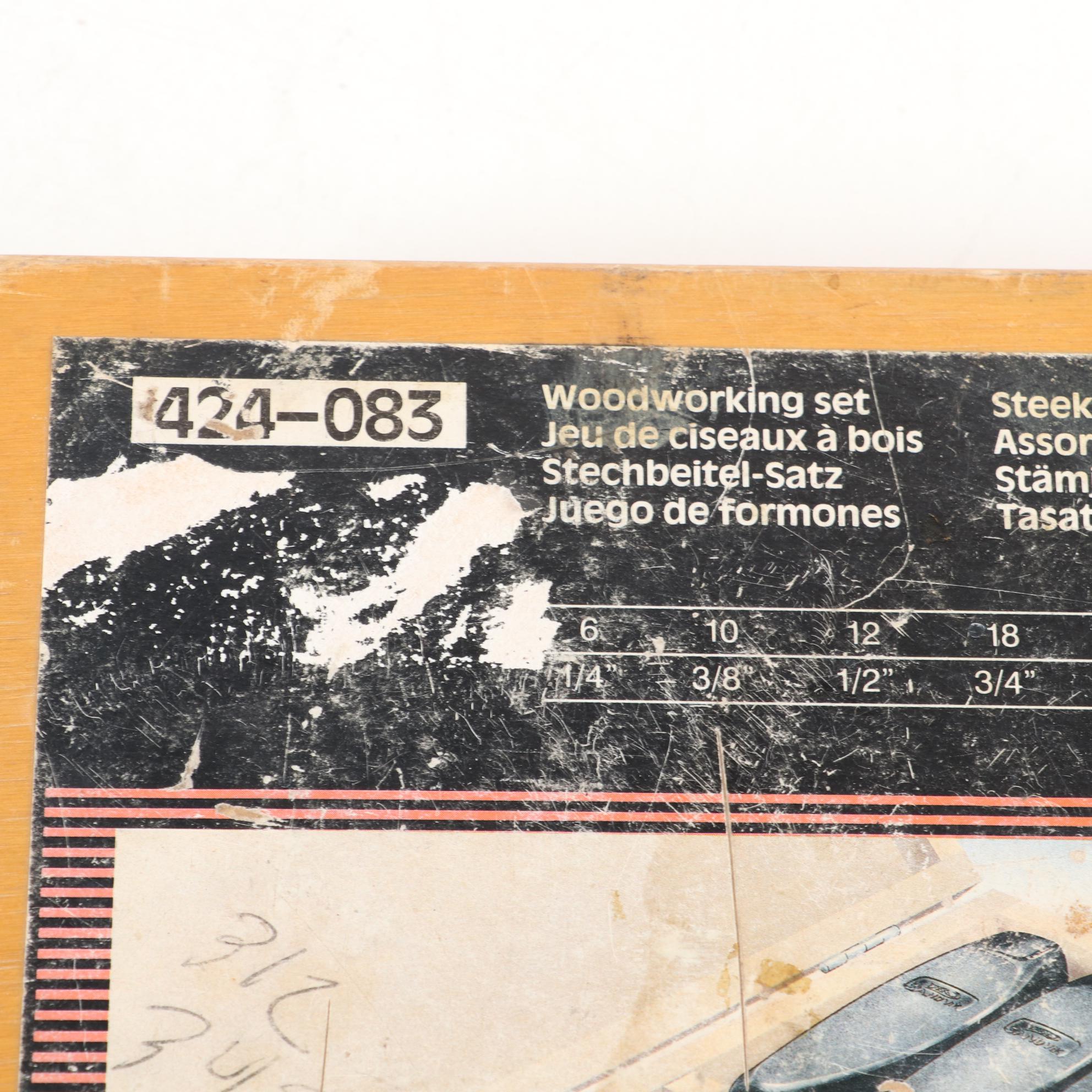 Freud and Sandvik Professional Woodworking Chisel Sets