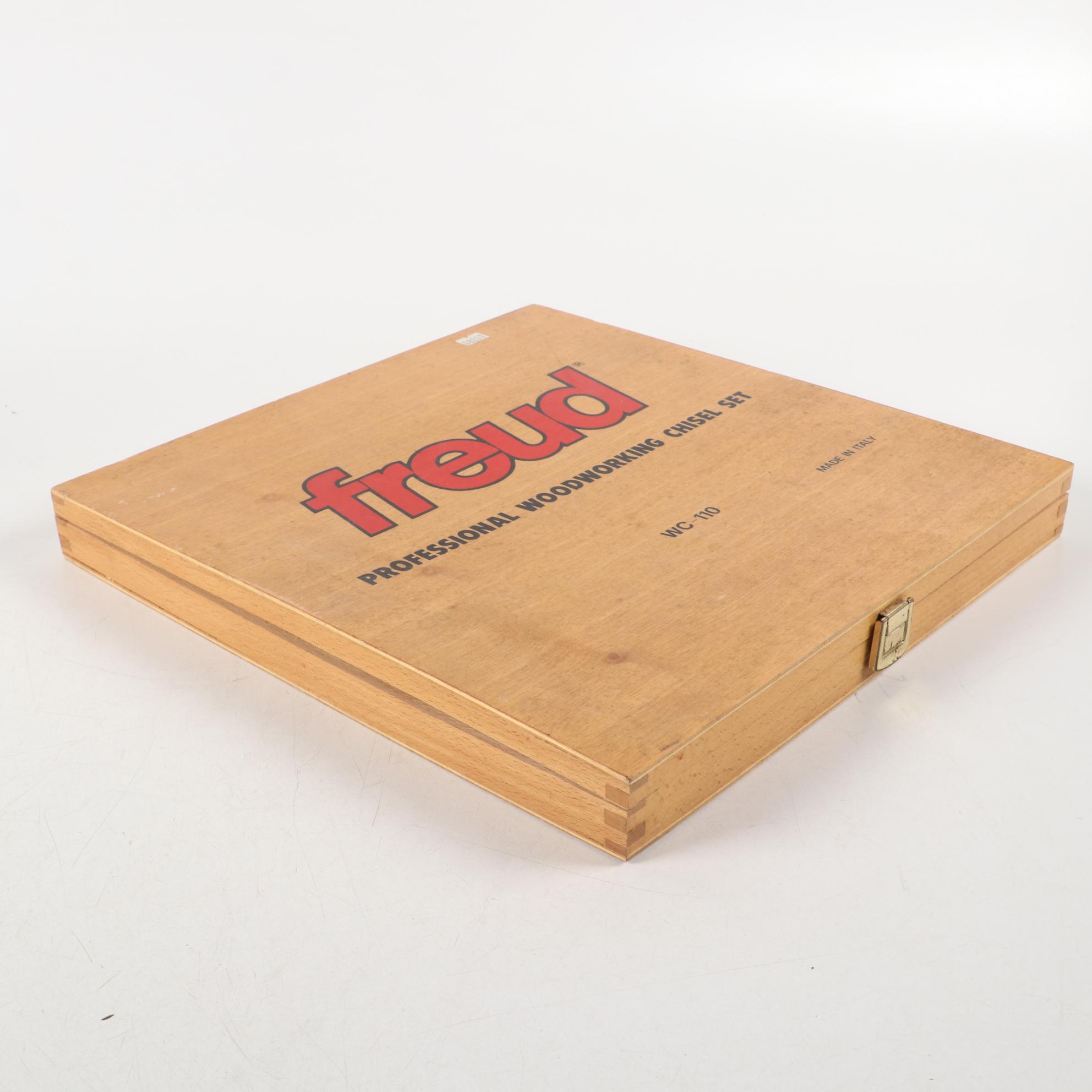 Freud and Sandvik Professional Woodworking Chisel Sets