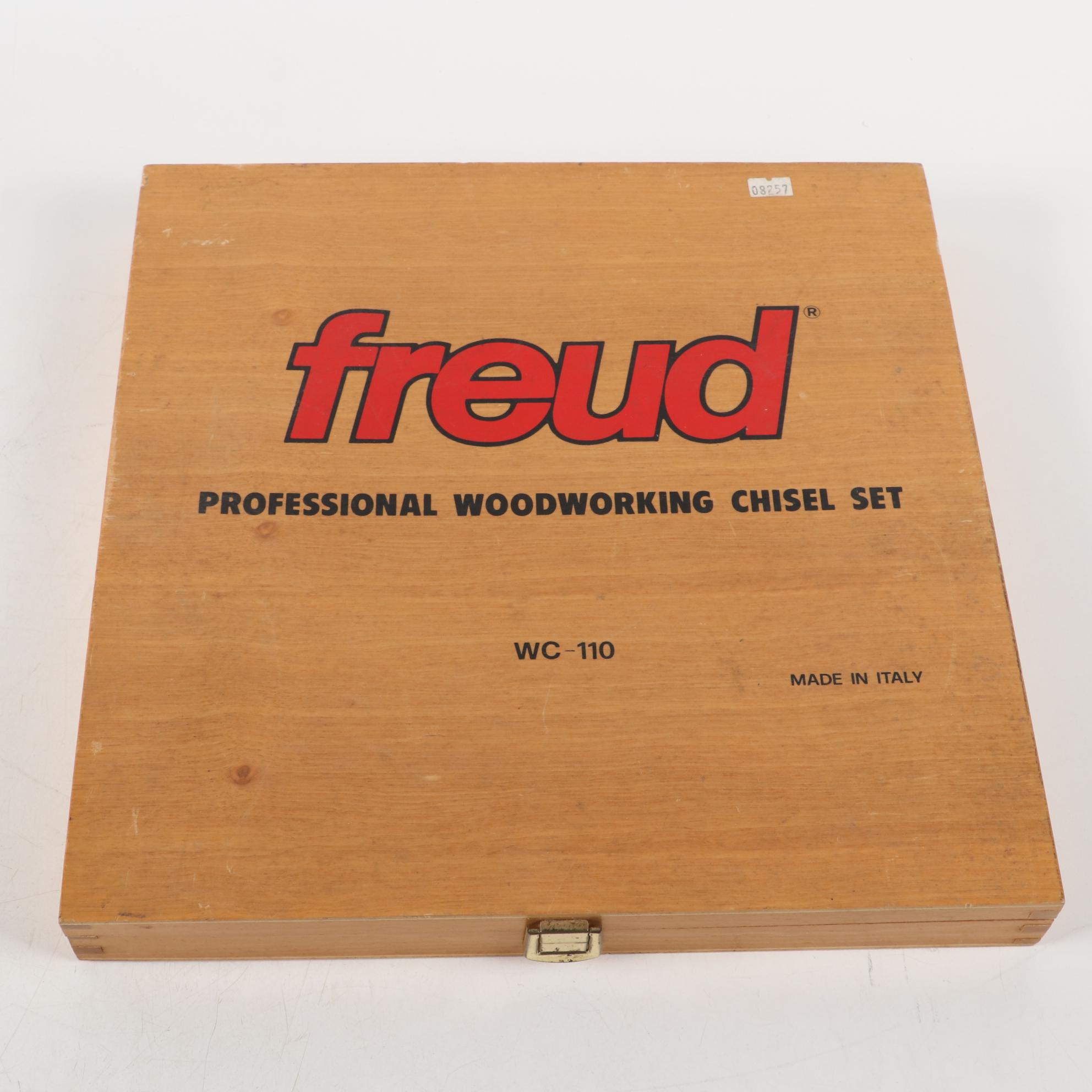 Freud and Sandvik Professional Woodworking Chisel Sets