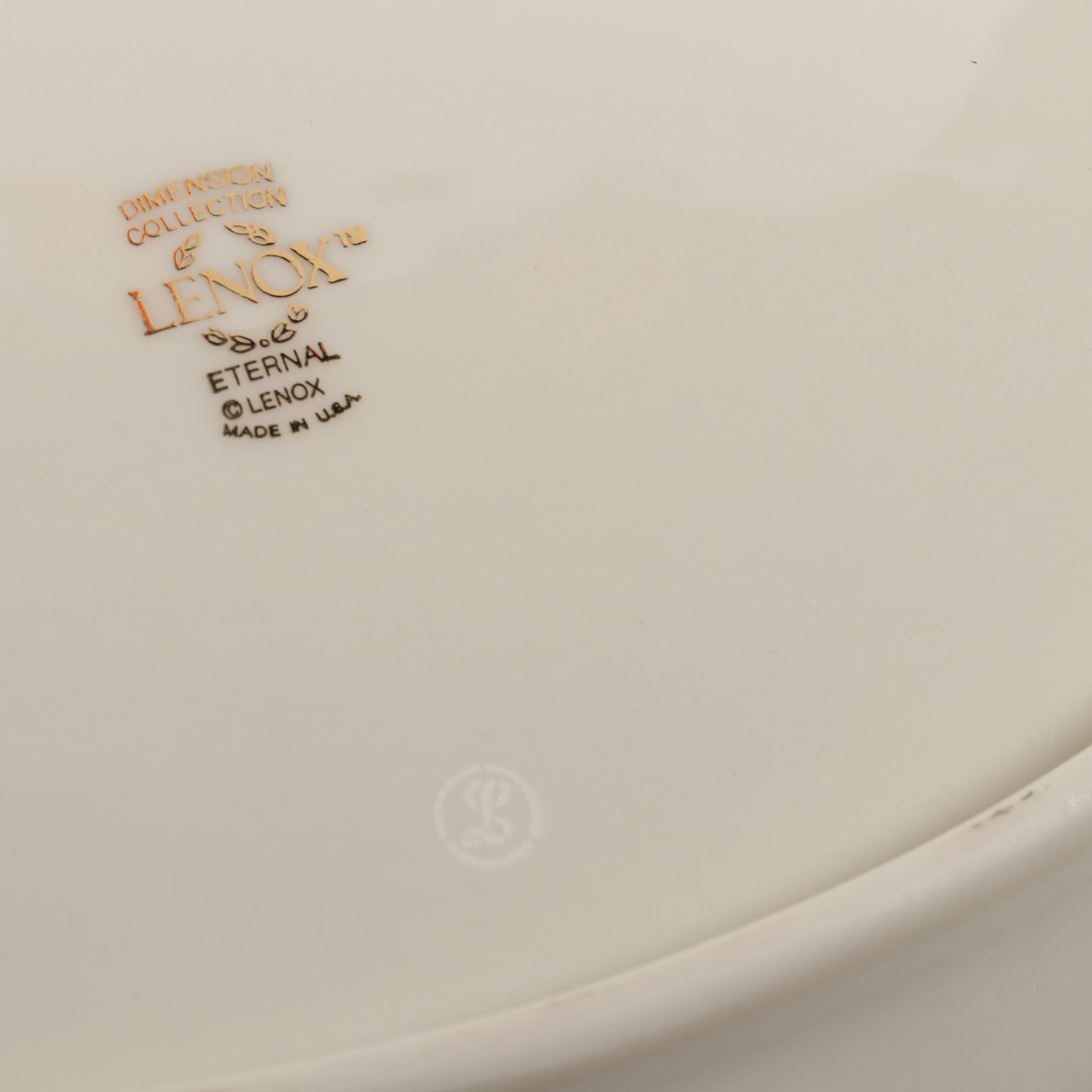 Lenox "Eternal" Porcelain Dinnerware