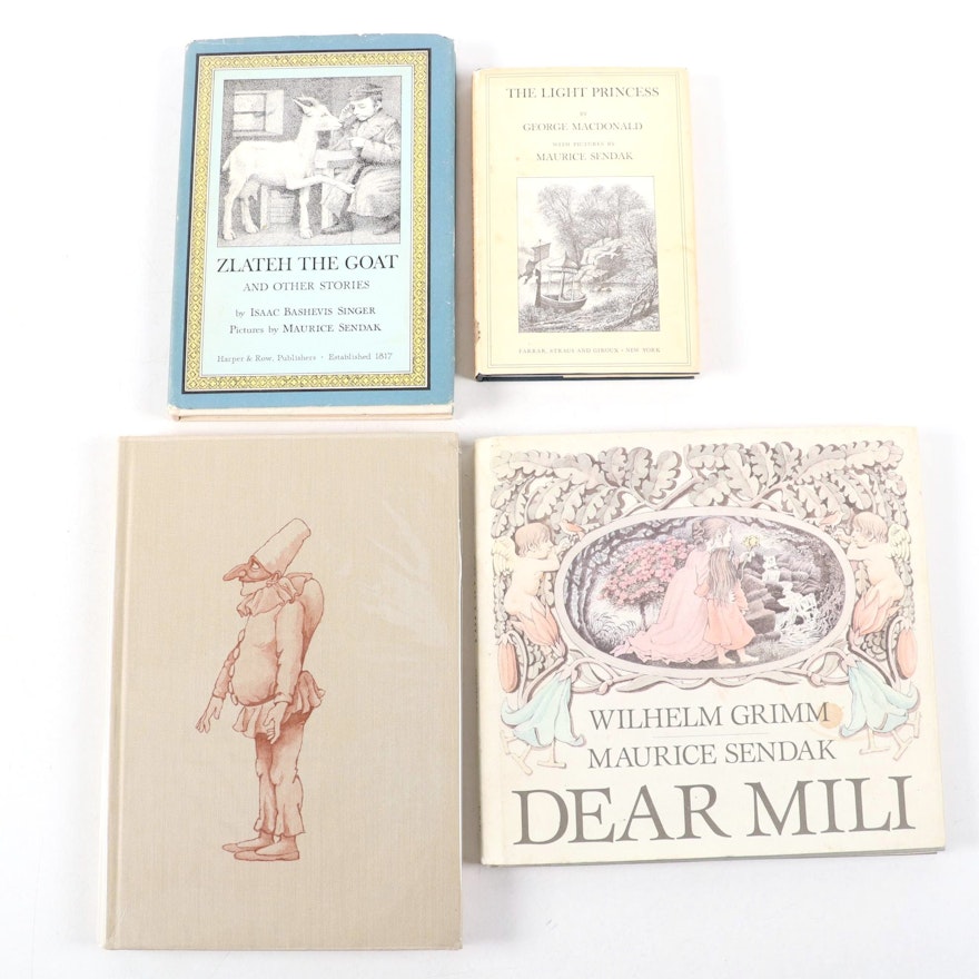 Maurice Sendak Illustrated Books Including "Light Princess" by George MacDonald