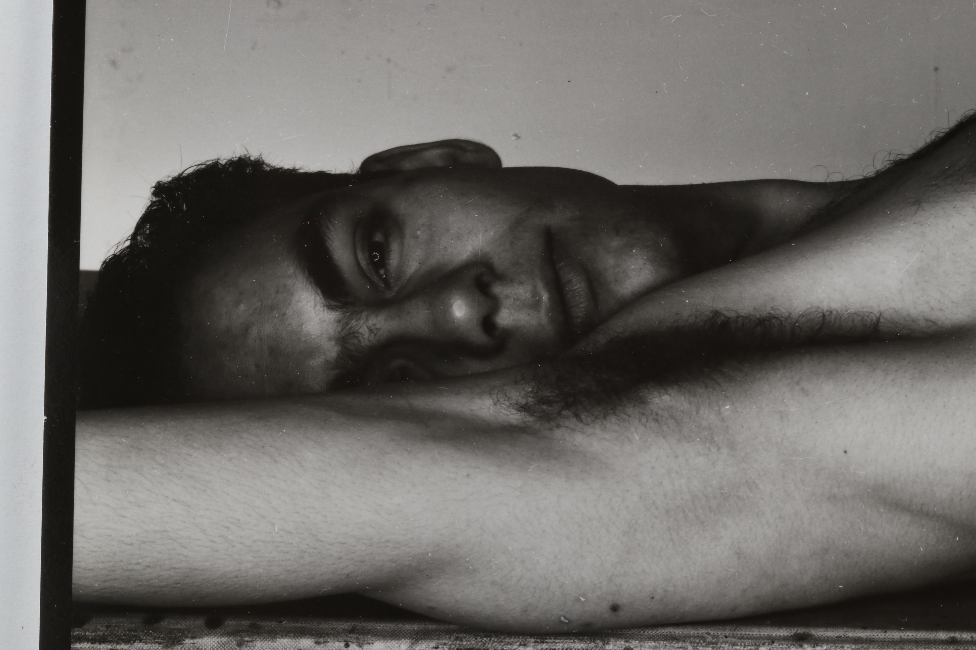 George Platt Lynes Silver Gelatin Print of Reclining Male Nude