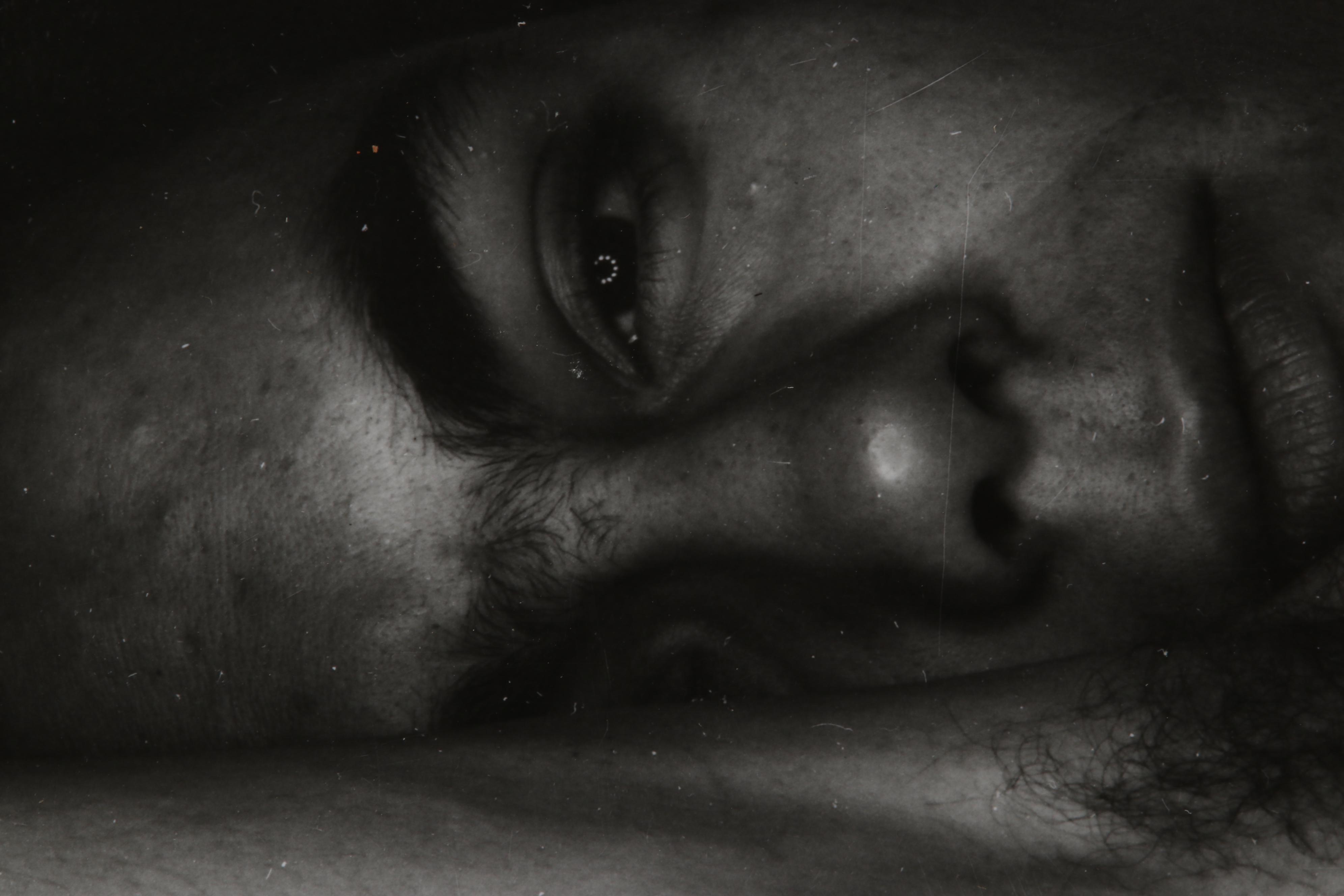 George Platt Lynes Silver Gelatin Print of Reclining Male Nude