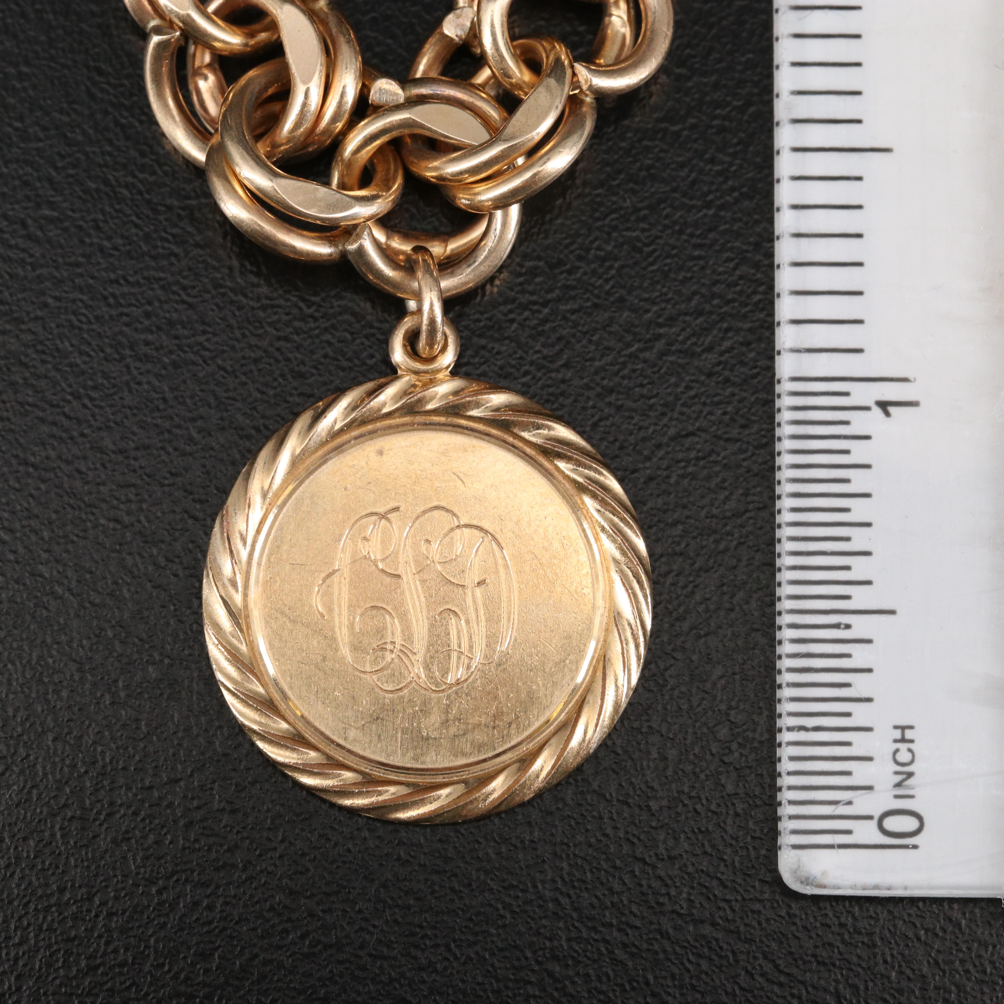 Vintage Gold Filled Charm Bracelets