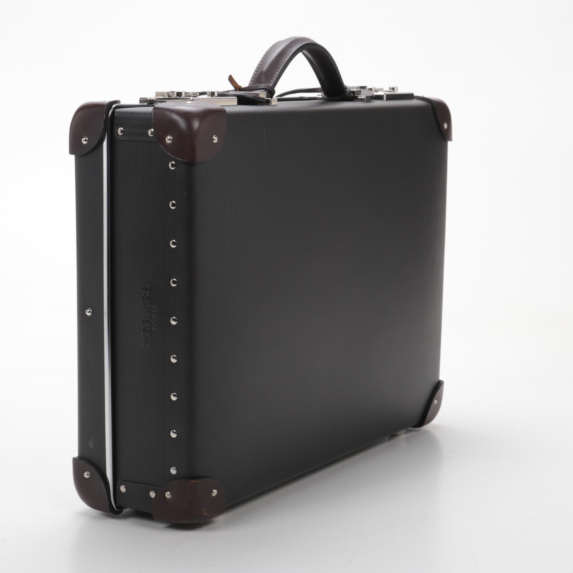 Hermès Faubourg Express PM Suitcase in Vulcan Fiber