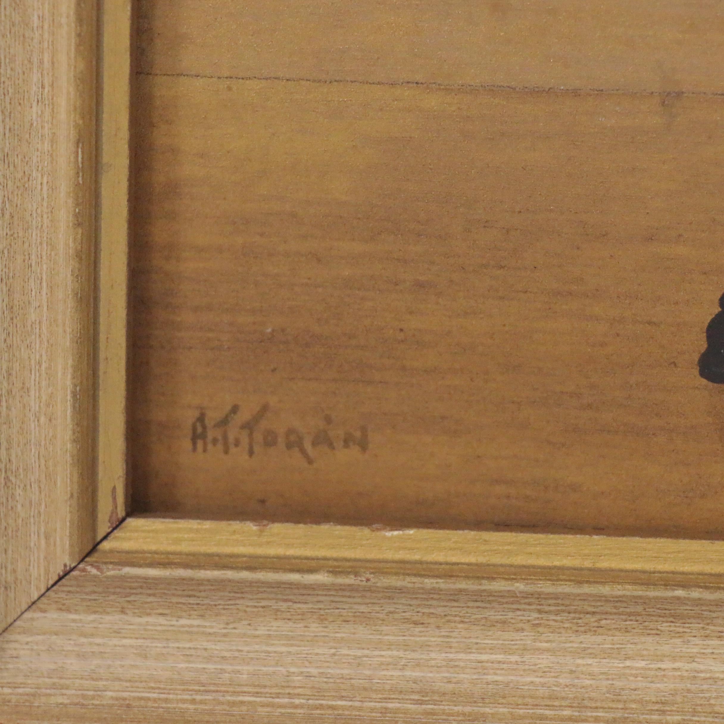 Alfonso T. Torán Still Life Oil Painting