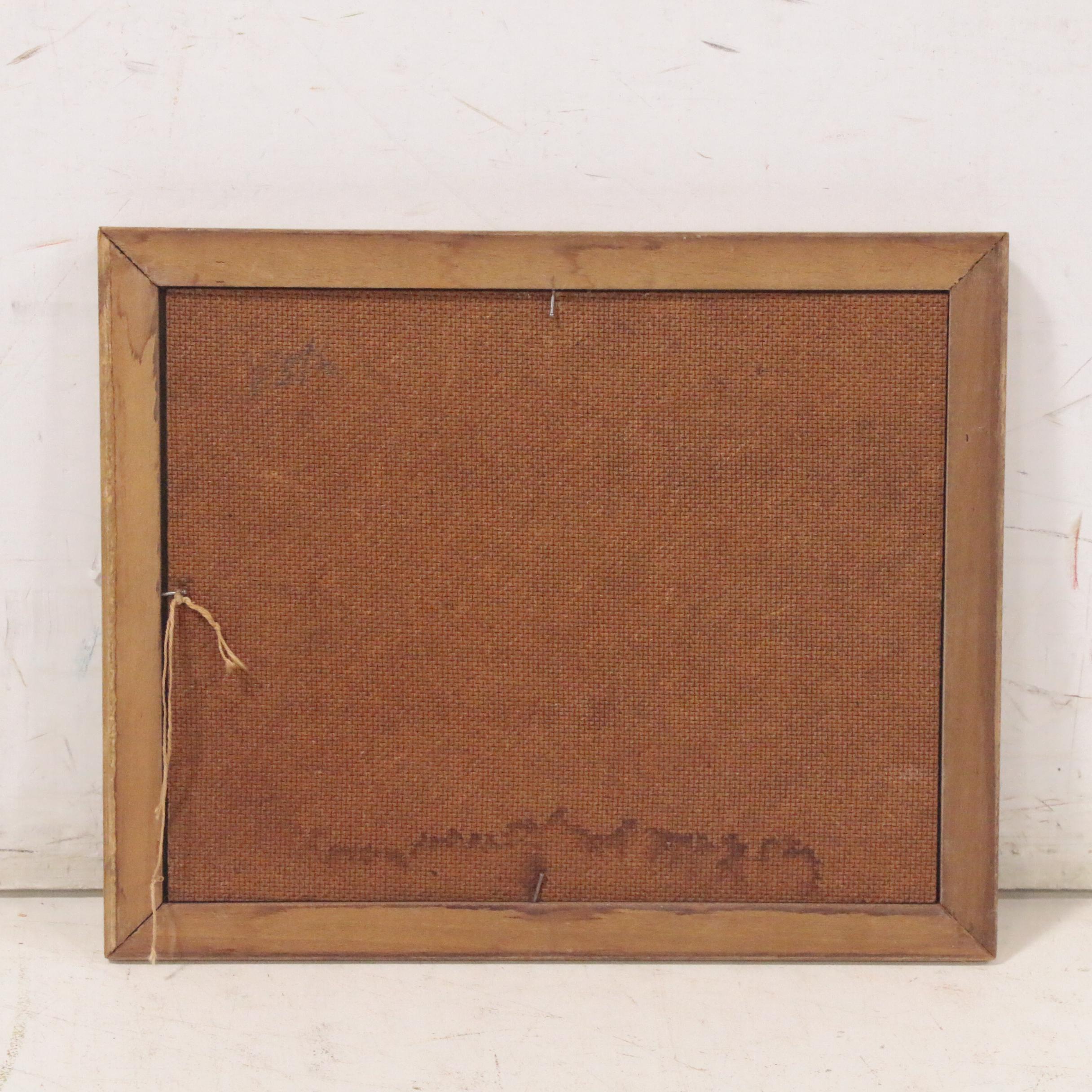 Alfonso T. Torán Still Life Oil Painting