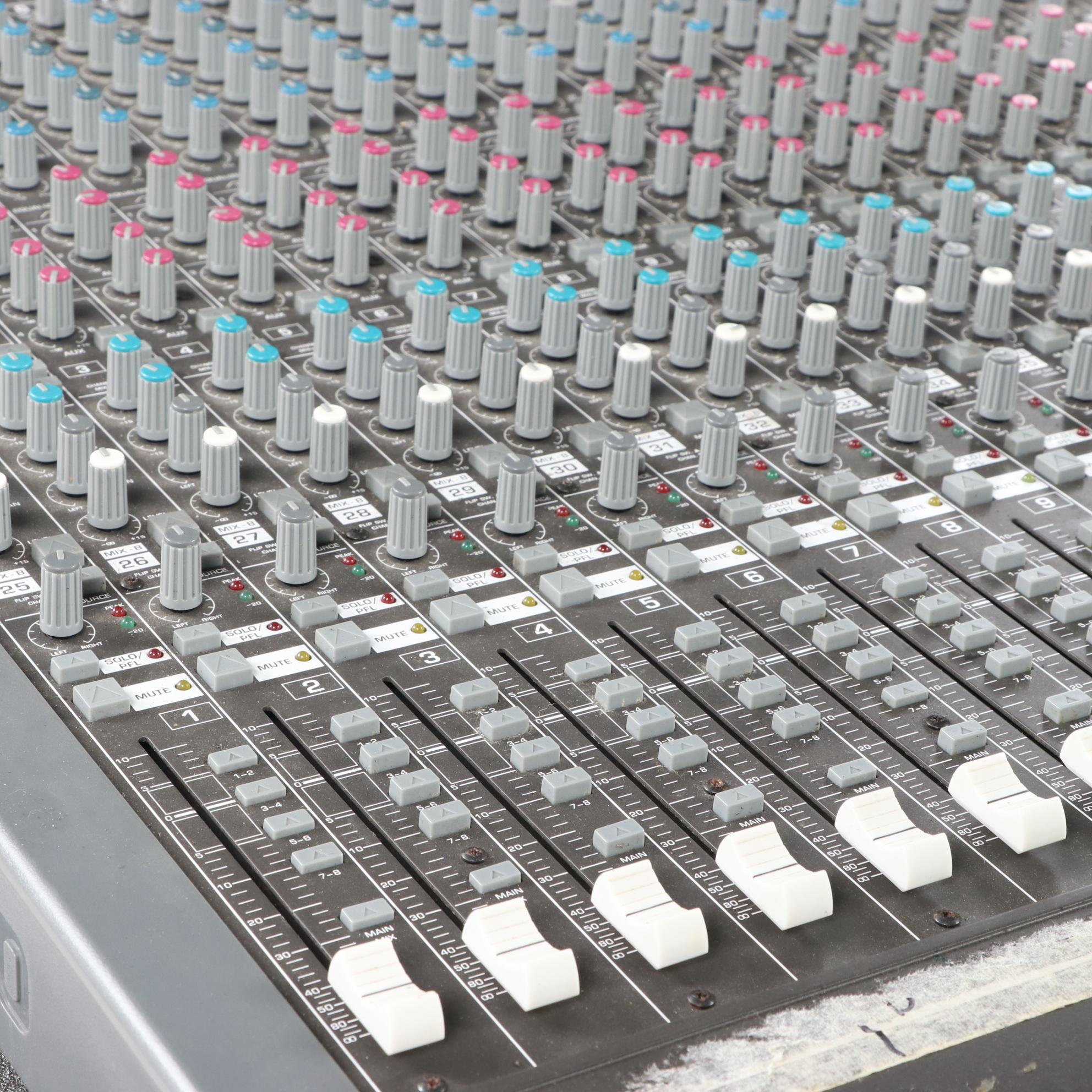 Behringer Eurodesk MX8000 Mixing Console with Road Case