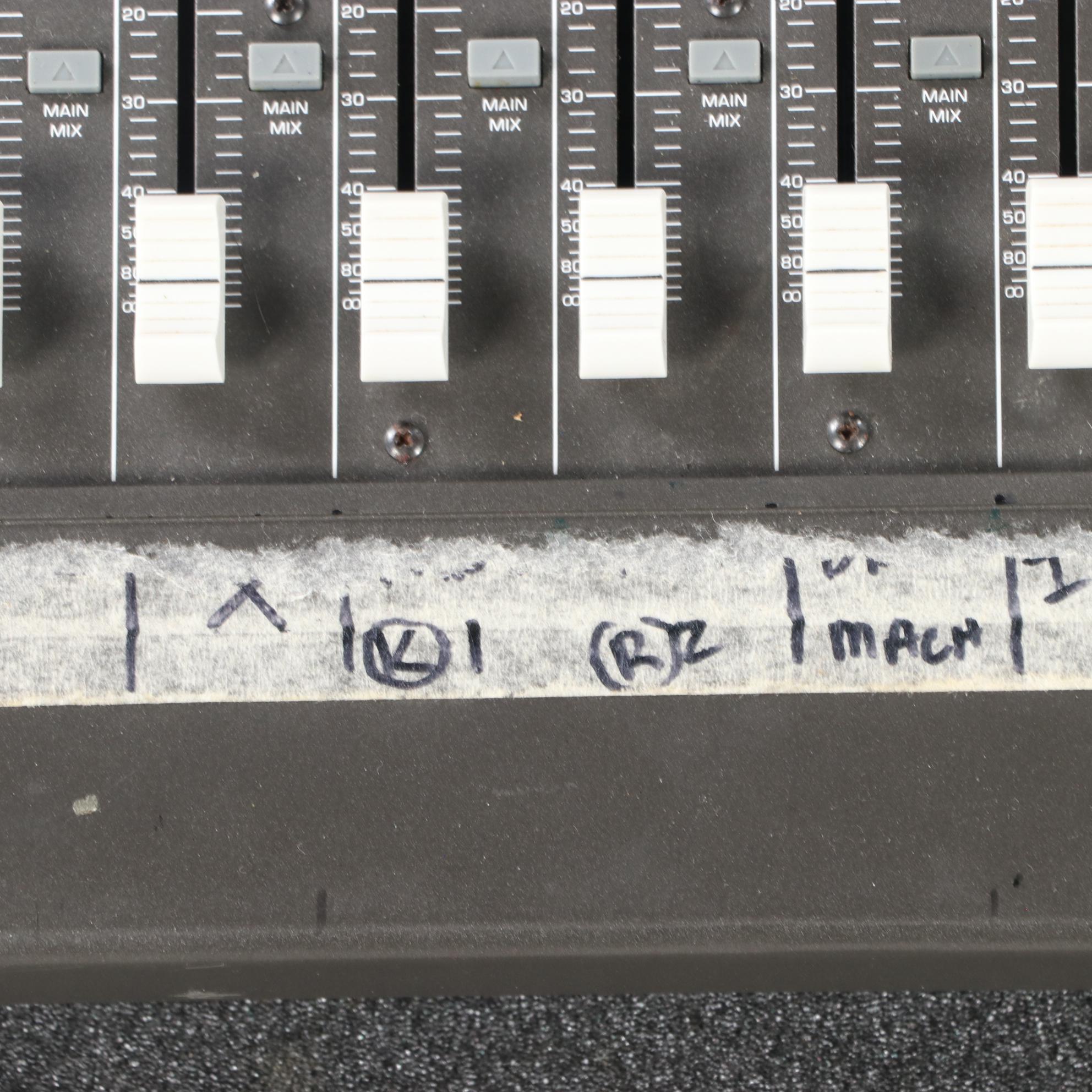 Behringer Eurodesk MX8000 Mixing Console with Road Case