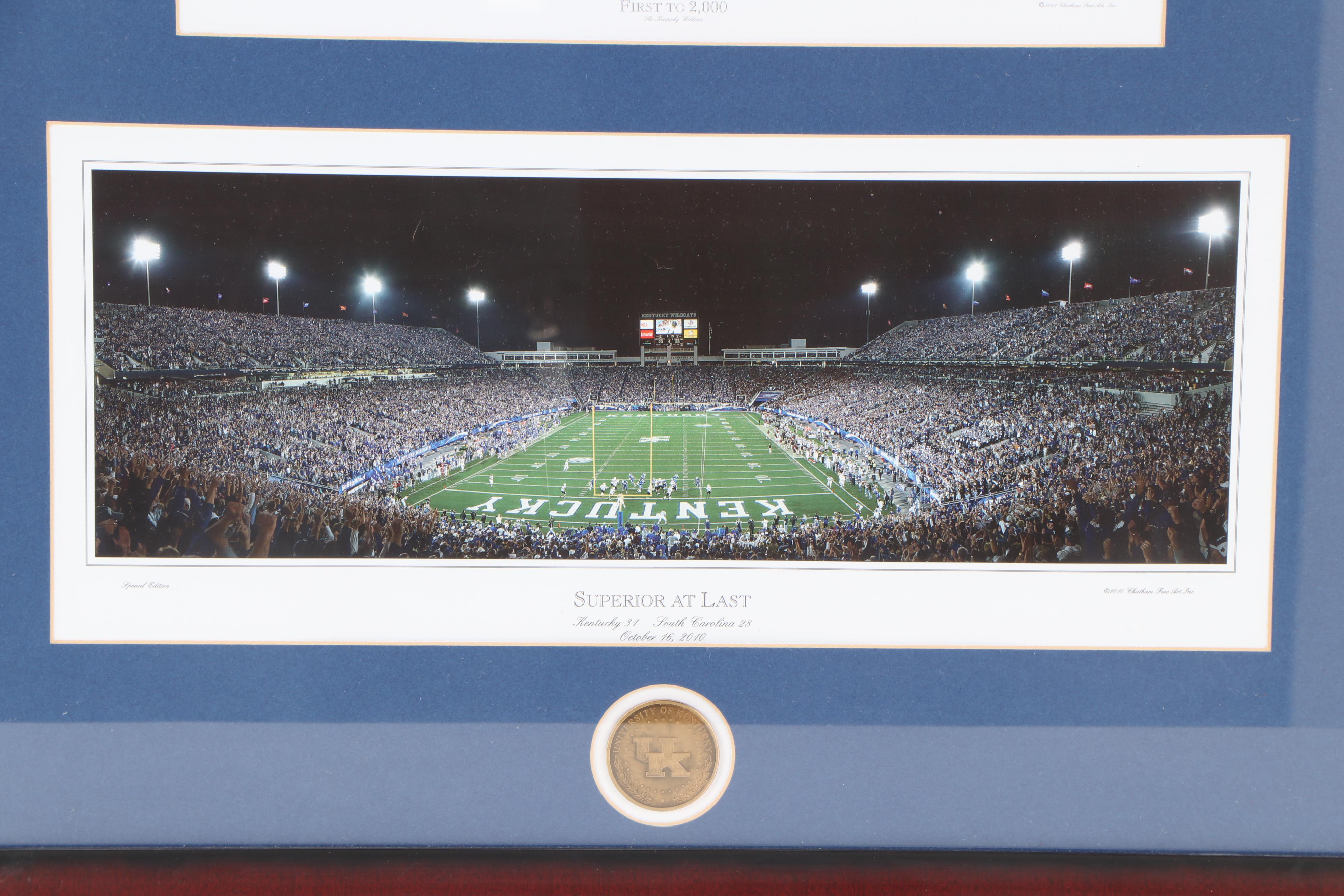 University of Kentucky "Wildcats" Rupp Arena and Commonwealth Stadium Photoprint