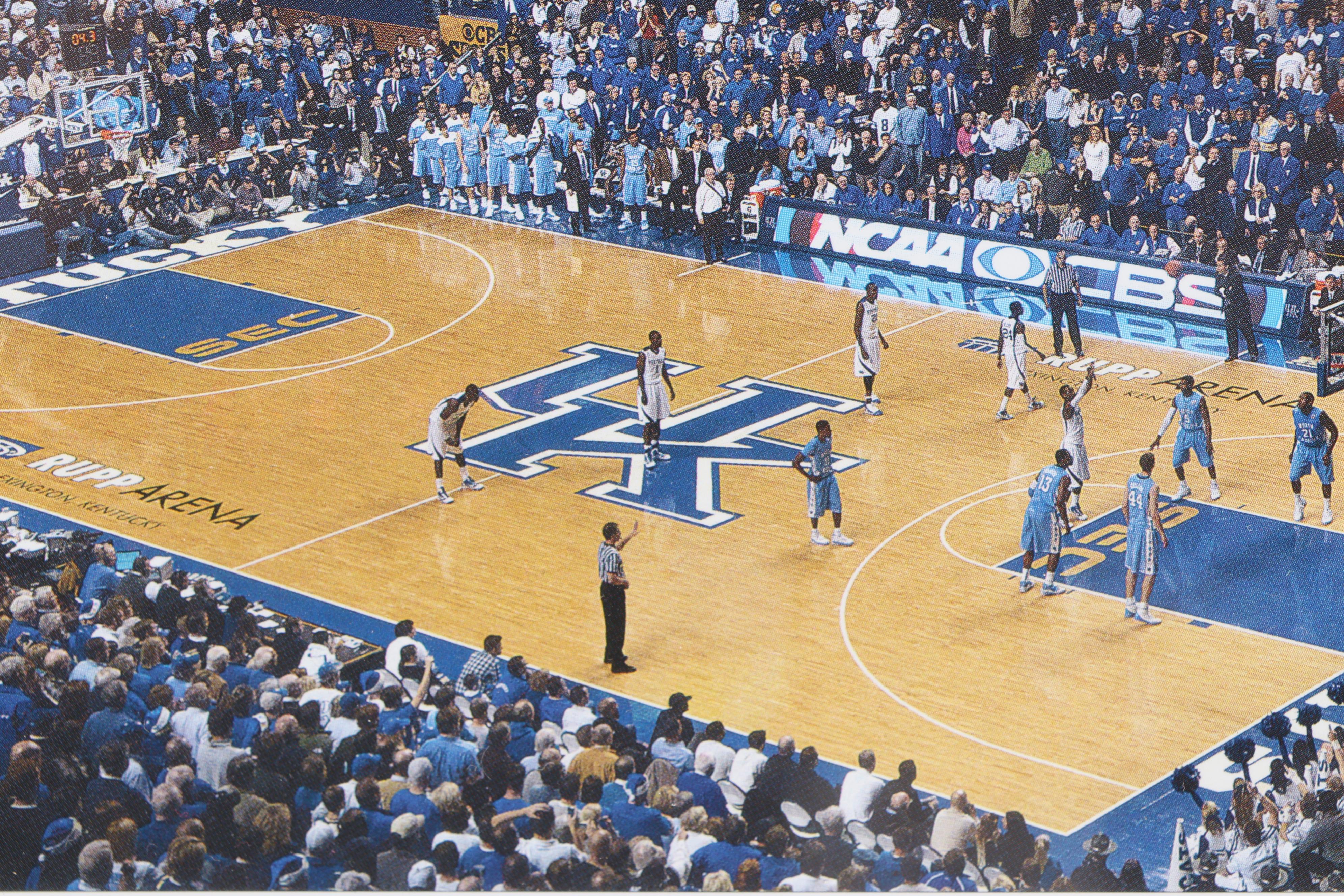 University of Kentucky "Wildcats" Rupp Arena and Commonwealth Stadium Photoprint