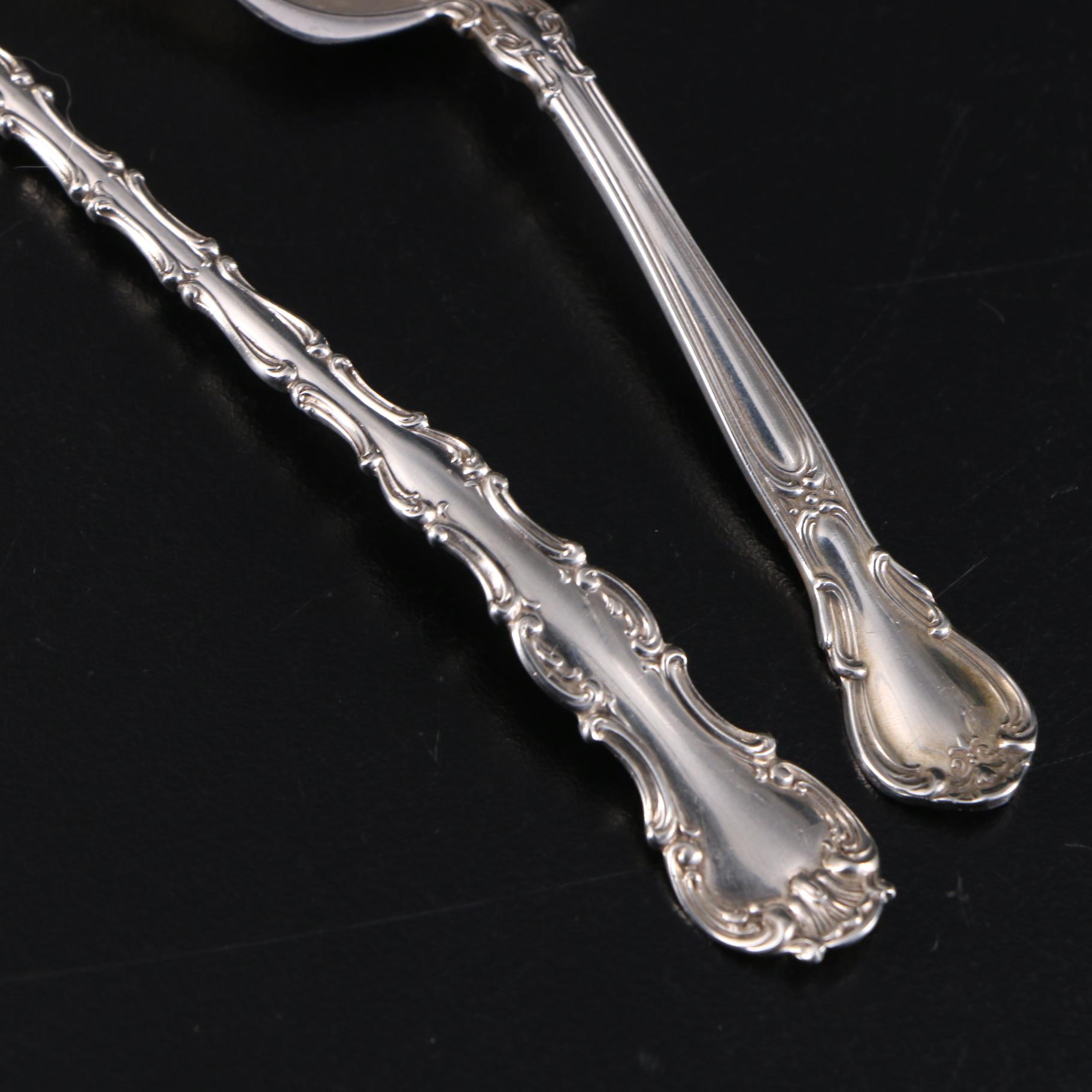 Gorham Sterling Silver Bonbon Spoon, Ladle, and Cordial Cup