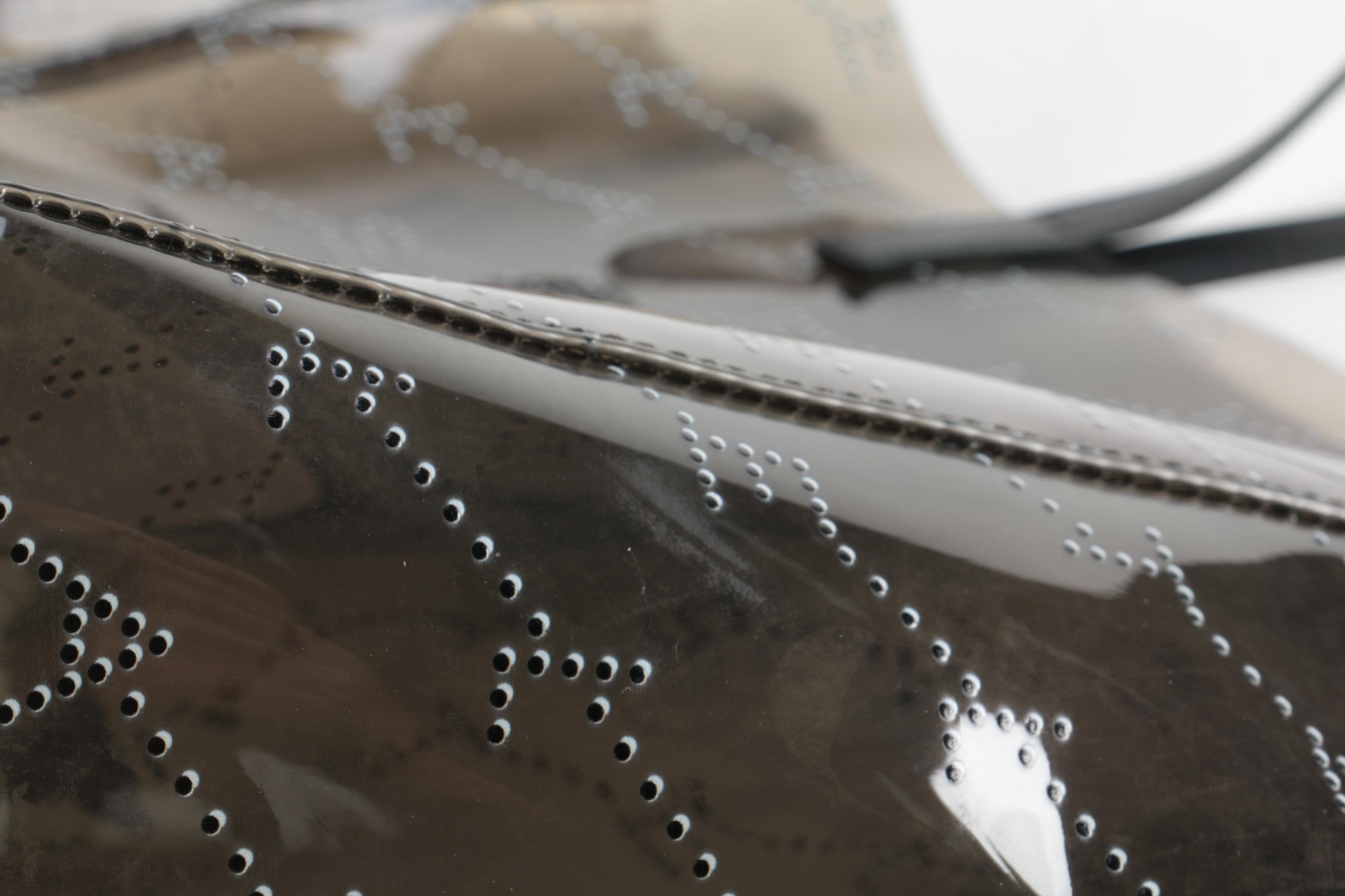 Stella McCartney Logo Smoky/Black Transparent Tote Bag