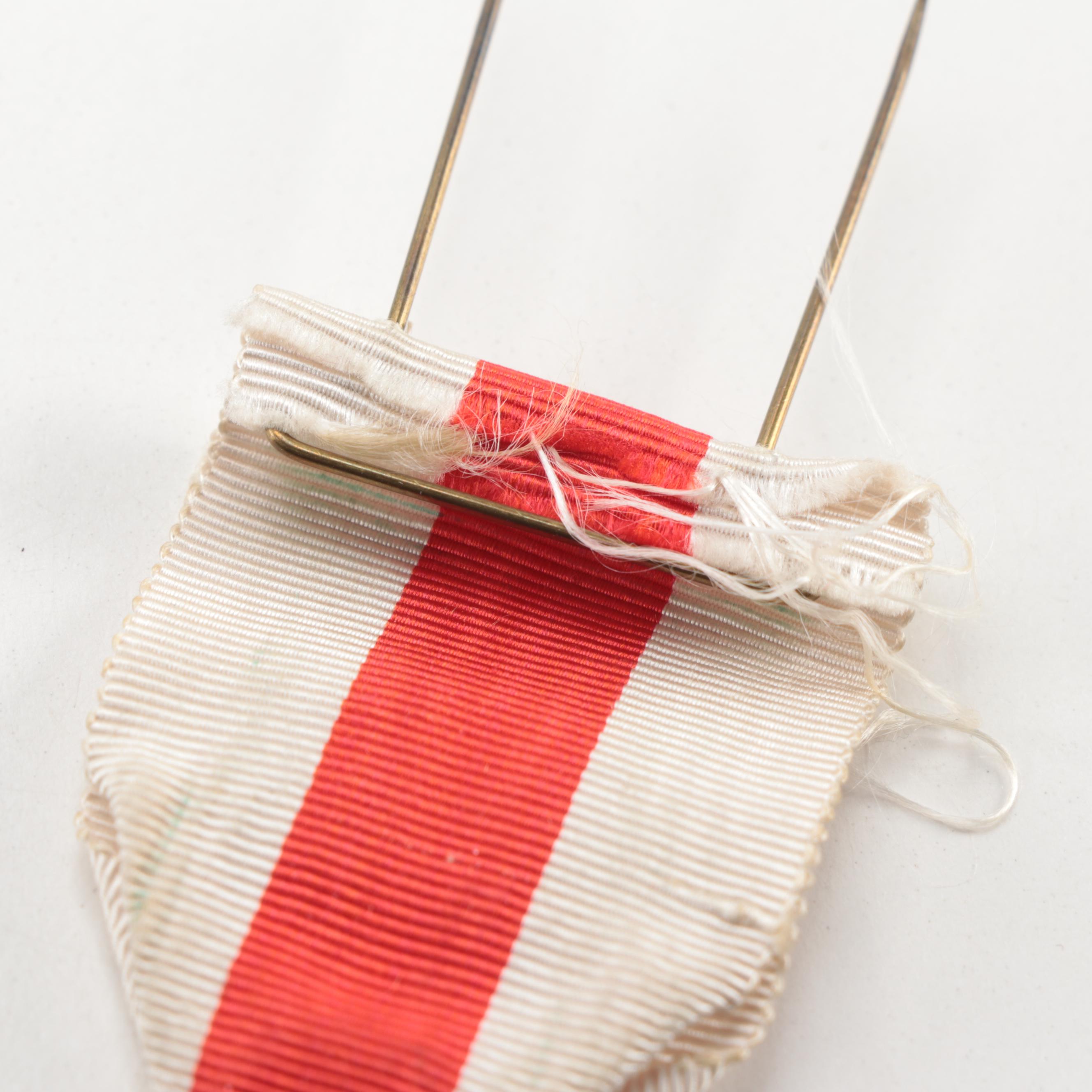 Belgium Order of the Crown Knight's Cross and Red Cross (2nd Class) Medals