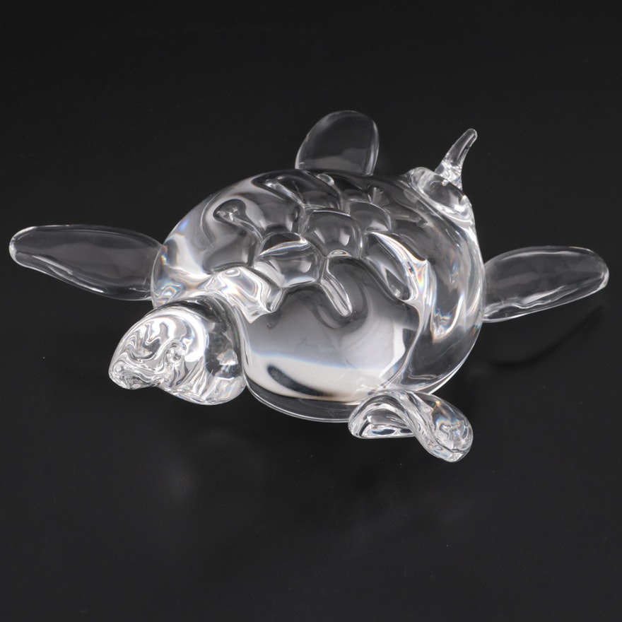 Steuben Glass Figurine "Sea Turtle"